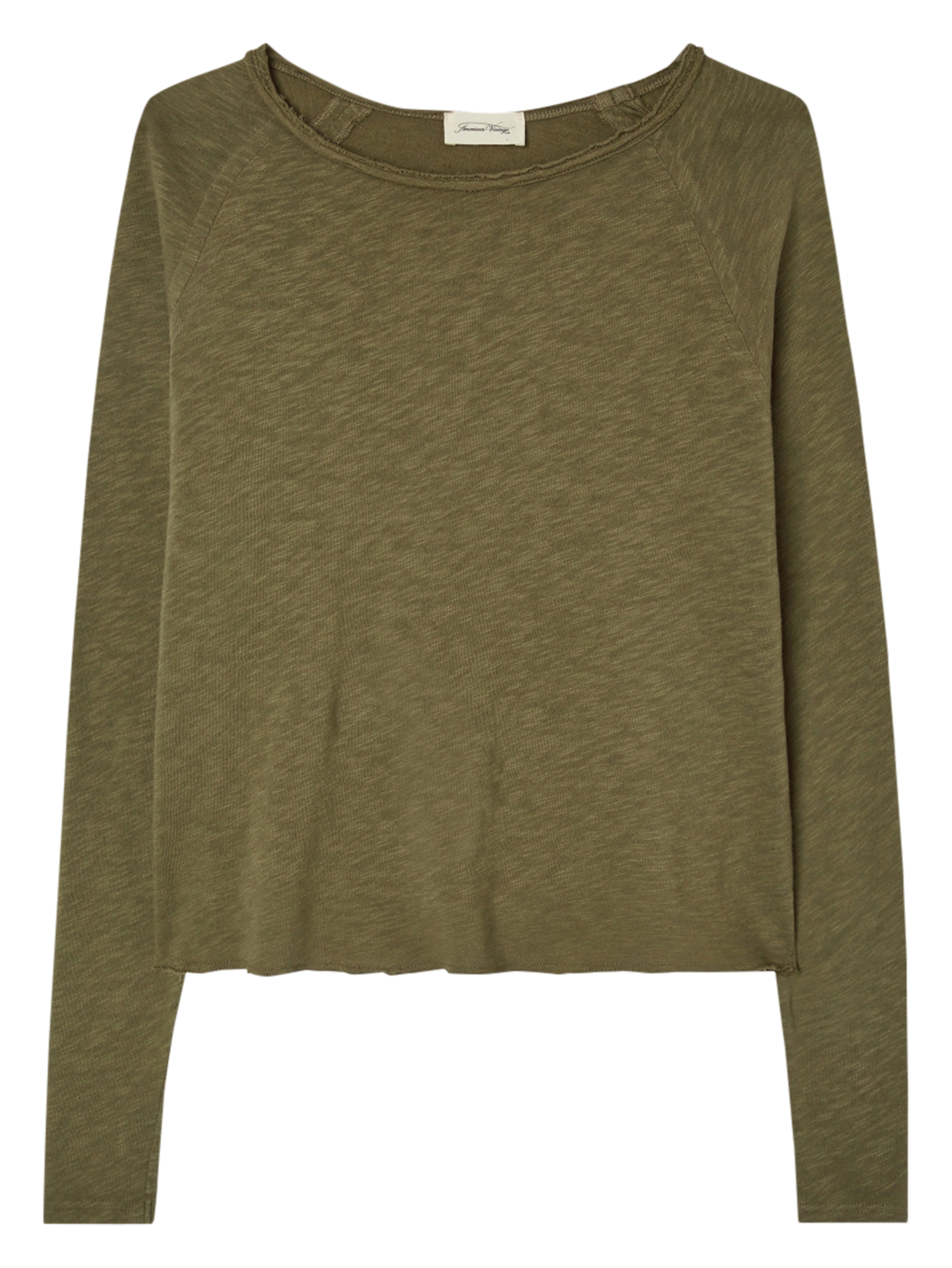 Tee-shirt col rond en coton SONOMA Buisson vintage