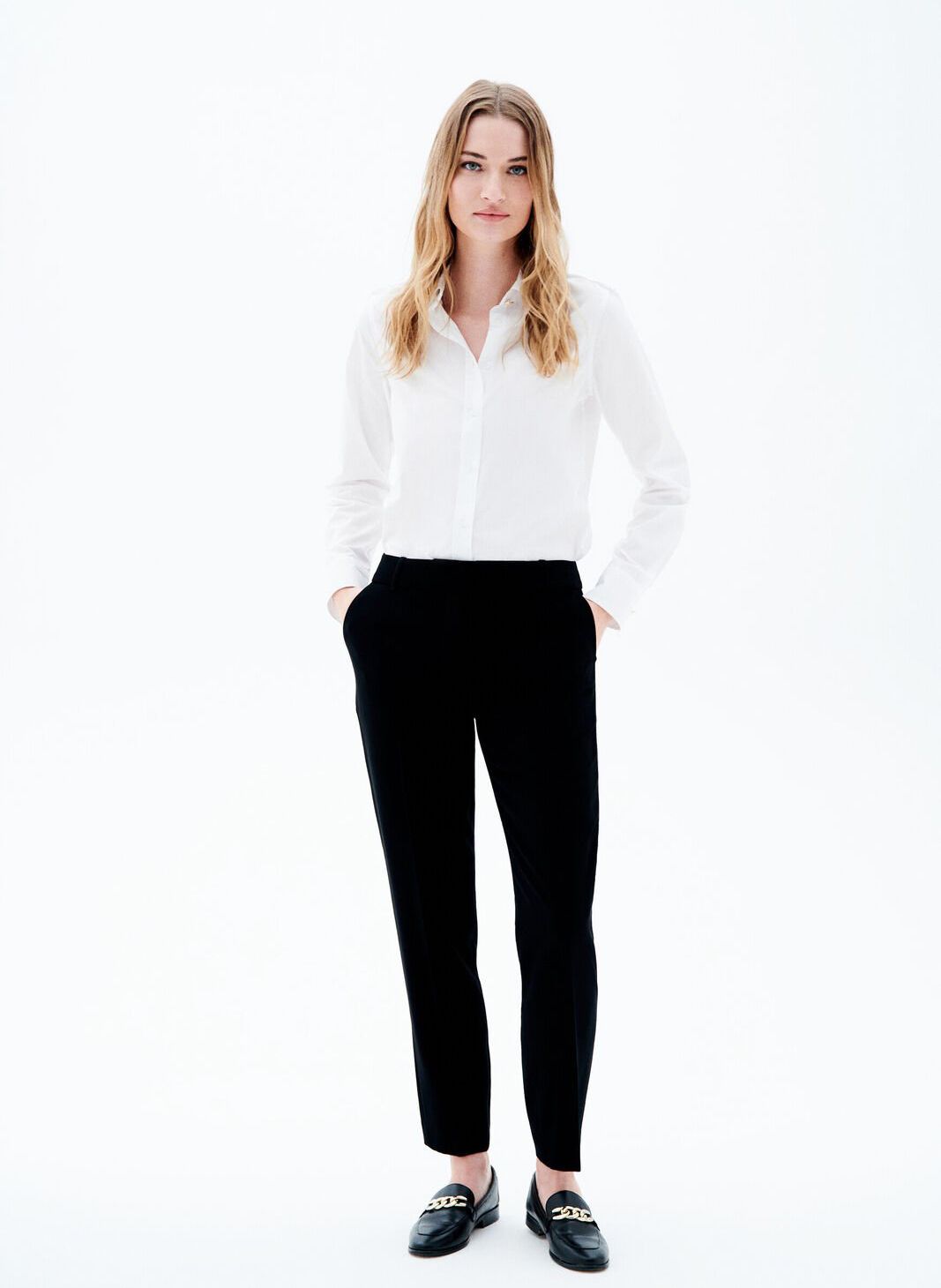 Pantalon discount caroll femme