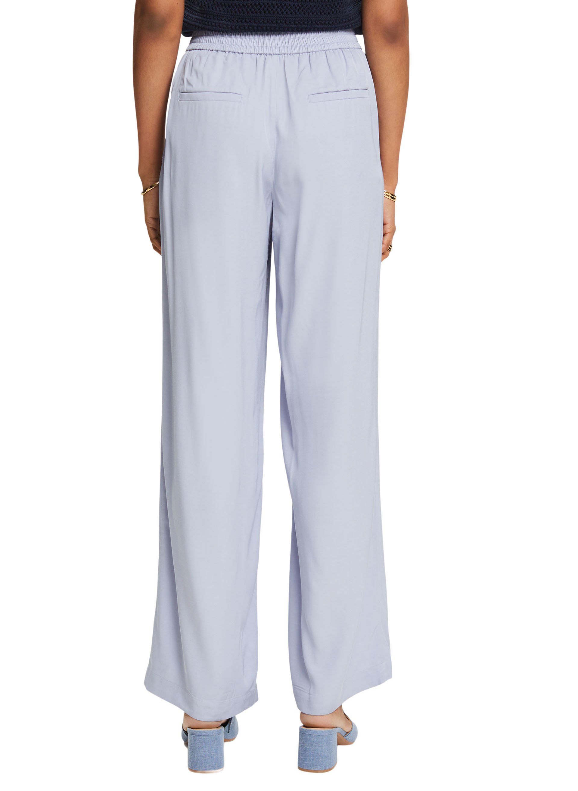 Wide-leg pants ESPRIT Blue