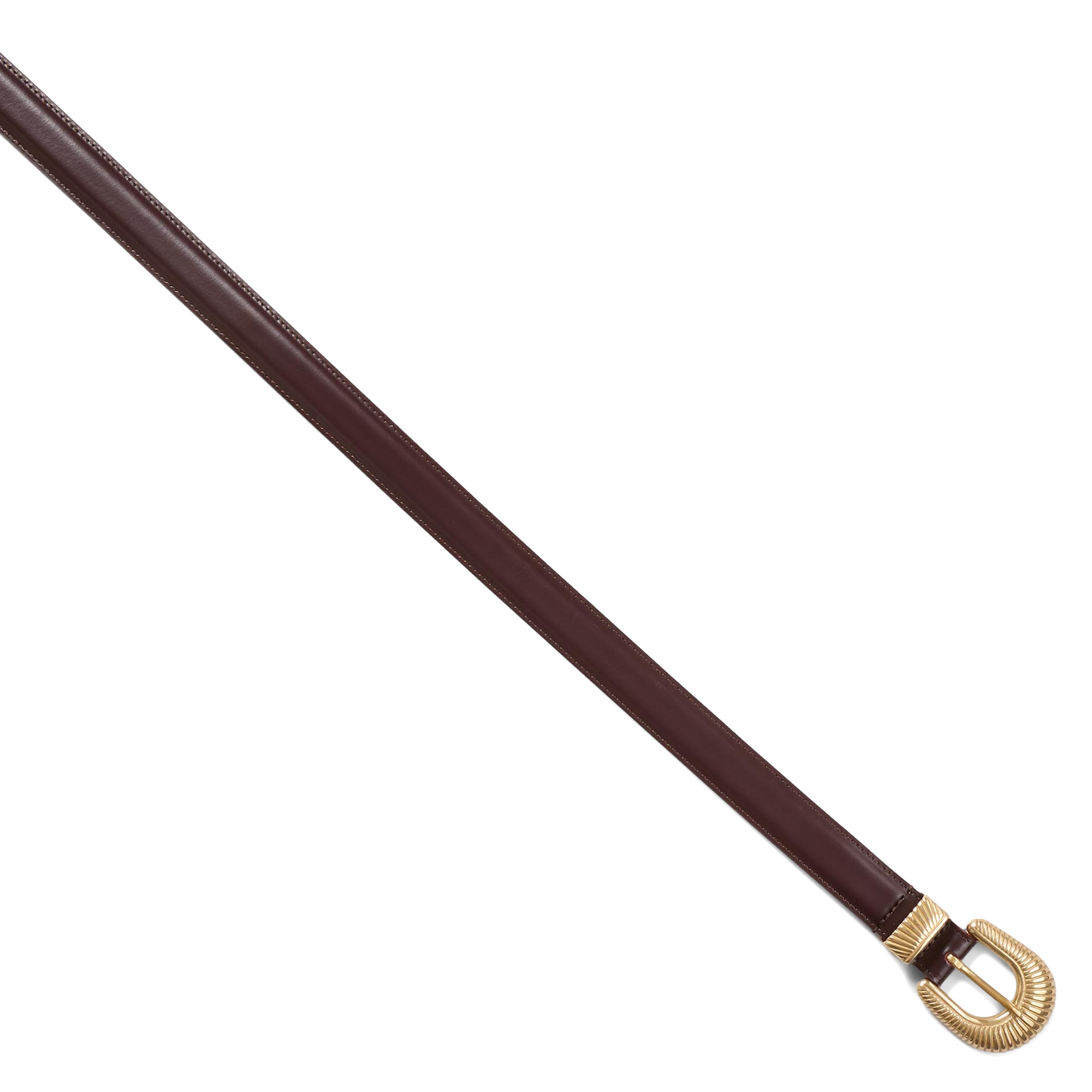 Ceinture en cuir SANDRO Rouge