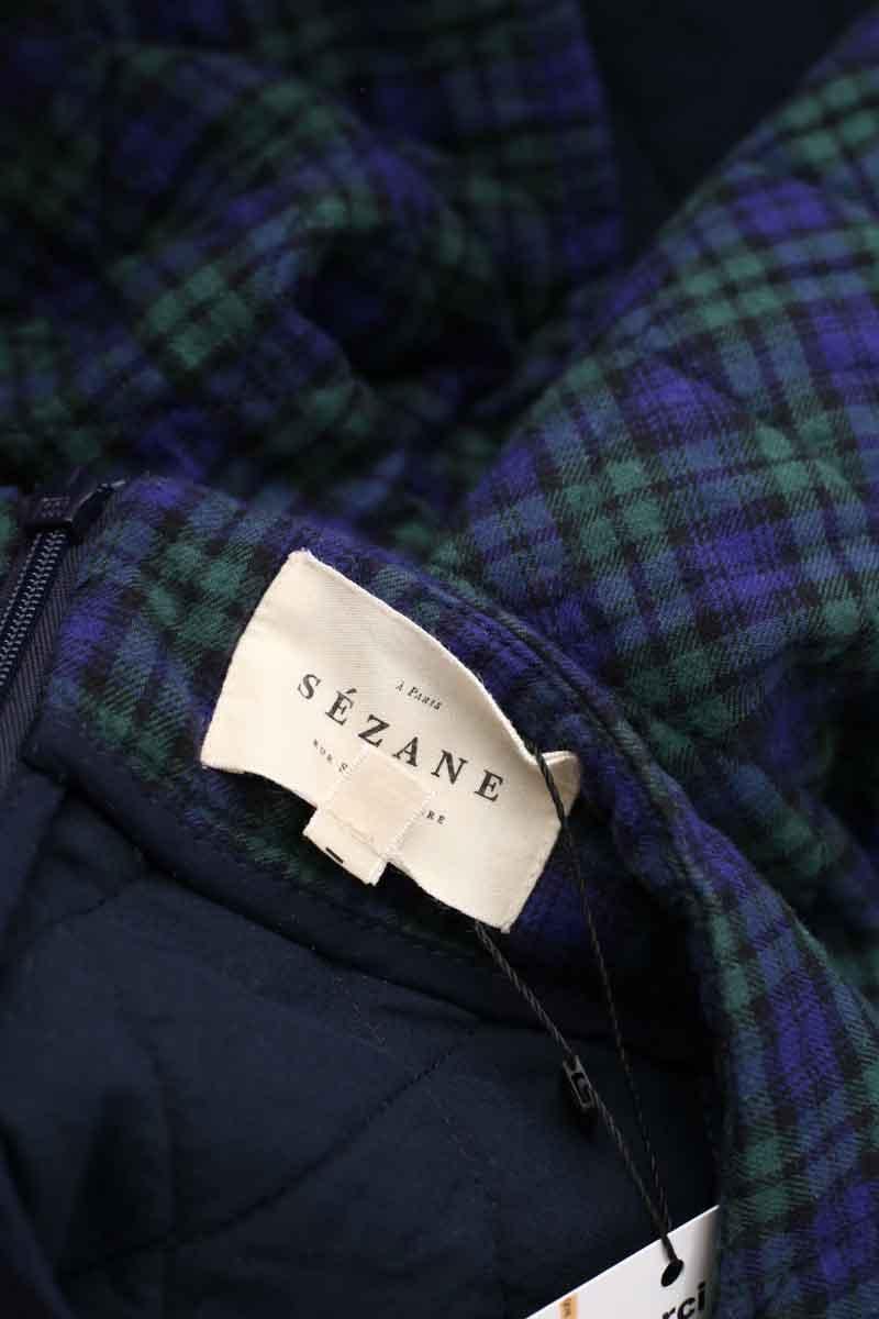 Cotton mini skirt SEZANE - Seconde main Blue