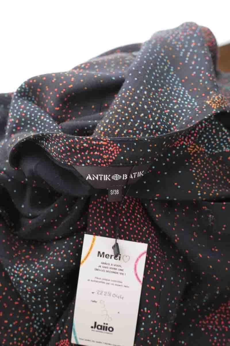 Cotton dress ANTIK BATIK - Seconde Main Black