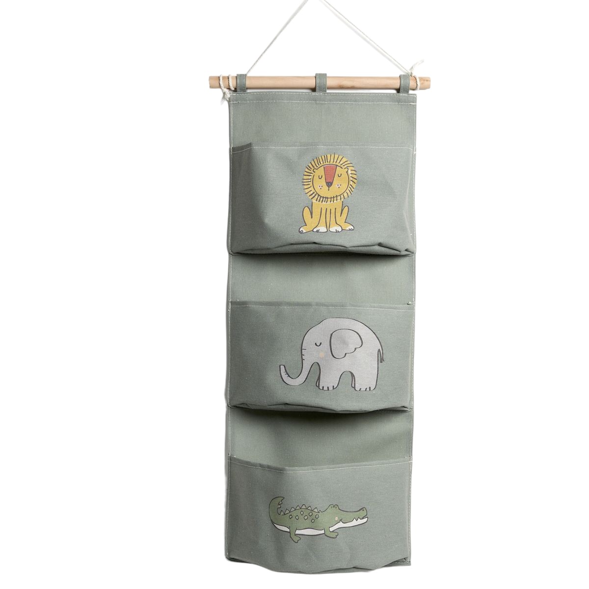 Fabric wall organizer FACTORY Grey