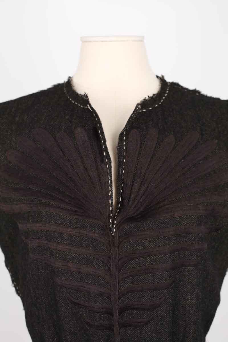 V-neck dress ANTIK BATIK - Seconde Main Grey