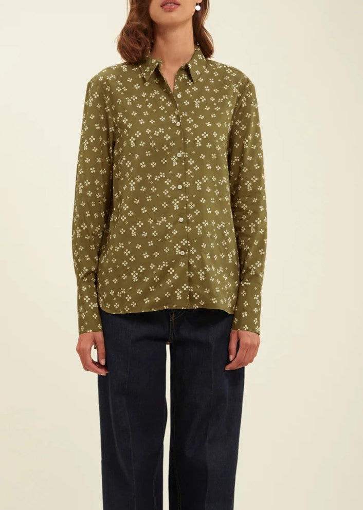 Chemise INES DE LA FRESSANGE - Seconde main Vert