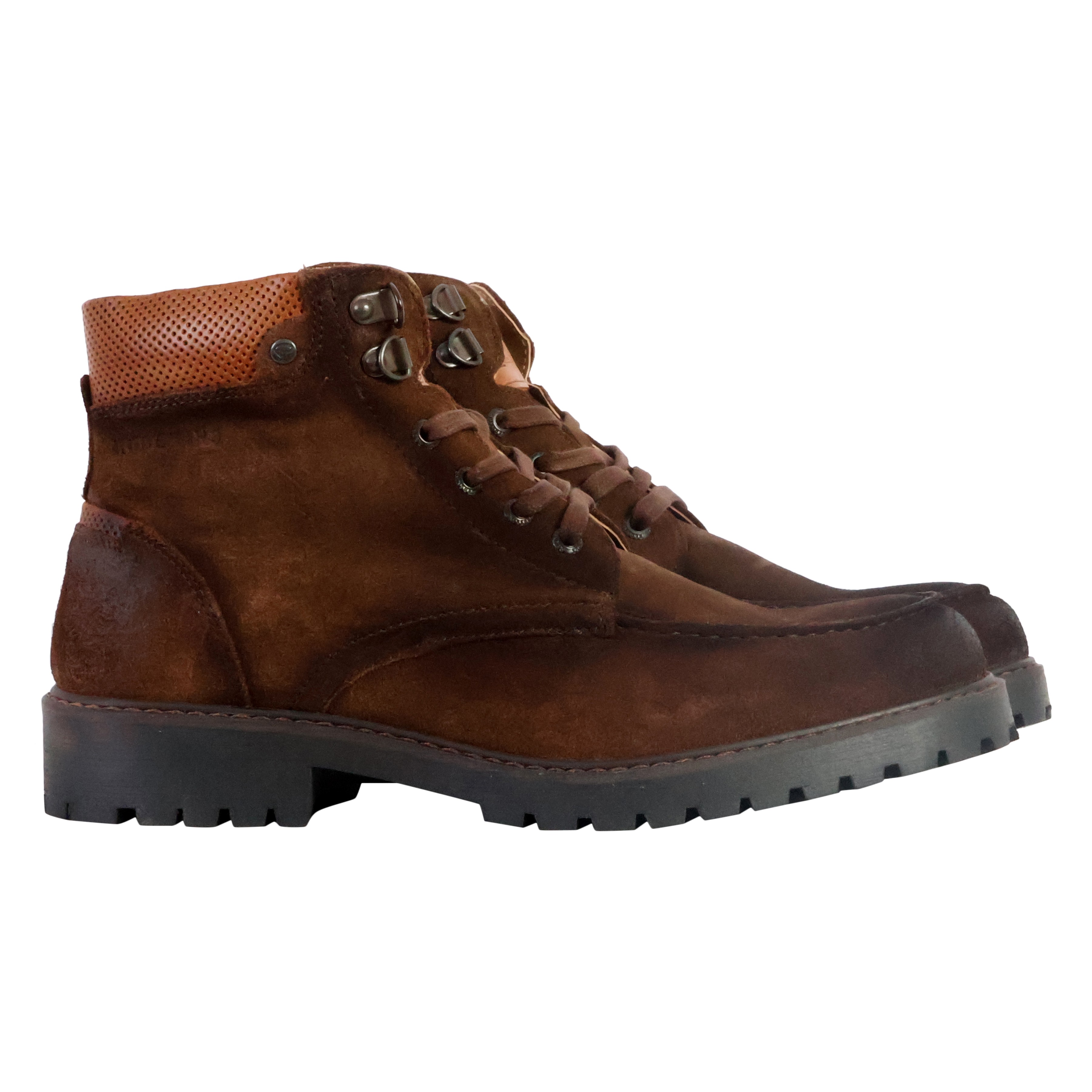 Bottine cuir  temple REDSKINS Marron