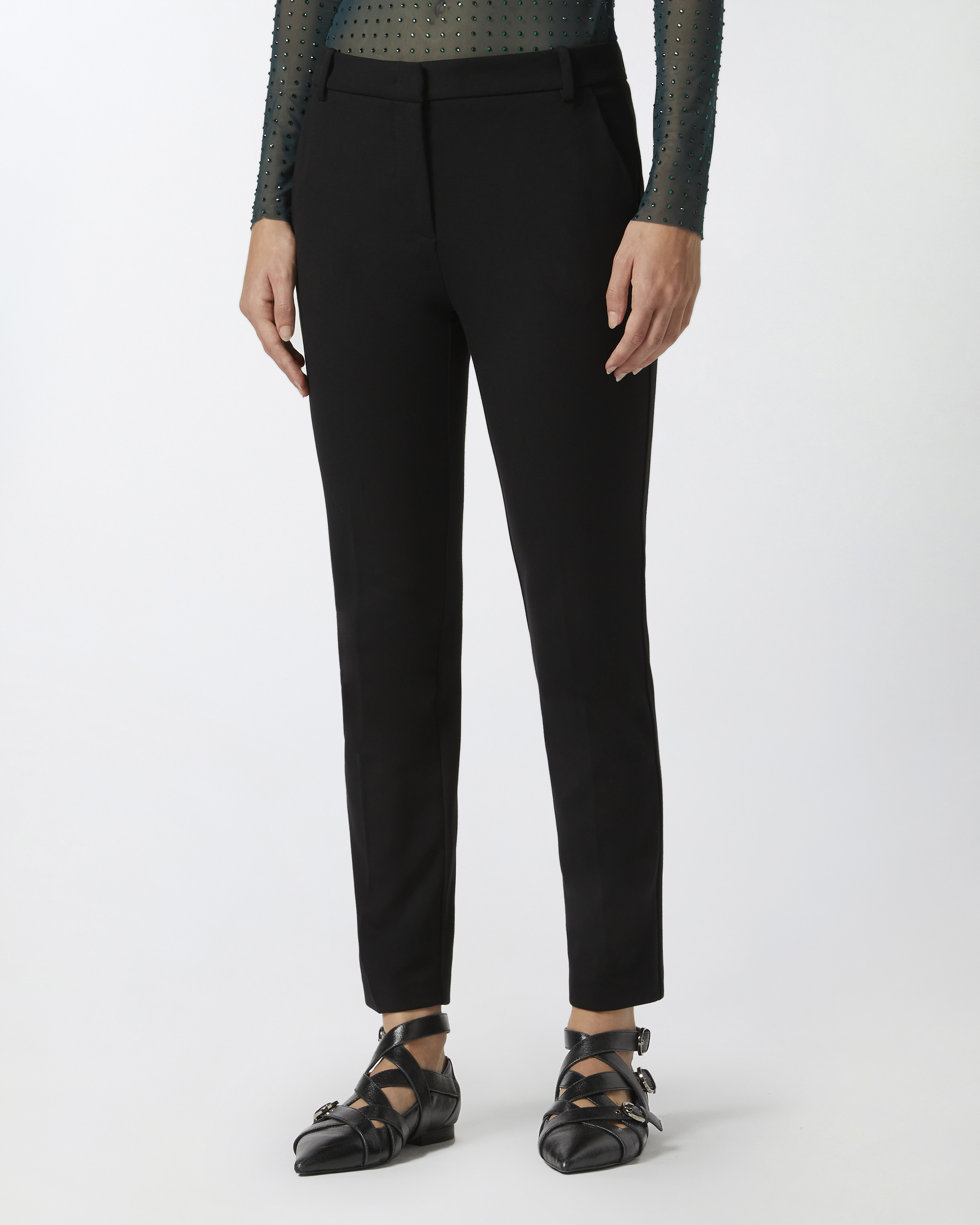 Cigarette pants PINKO Black