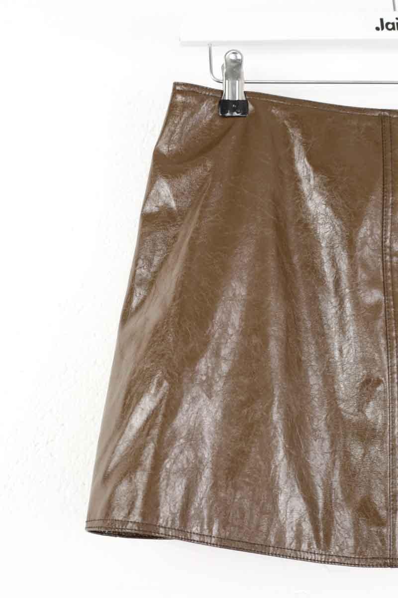 Mini skirt GANNI - Seconde Main Brown