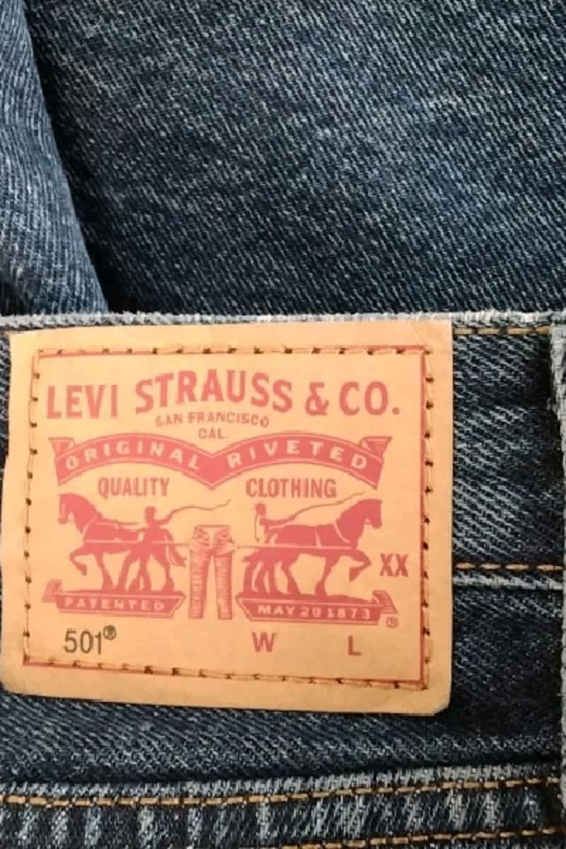 - Straight-leg jeans
- 5 pockets
- Straight cut
- Faded effect LEVI'S - Seconde main Blue