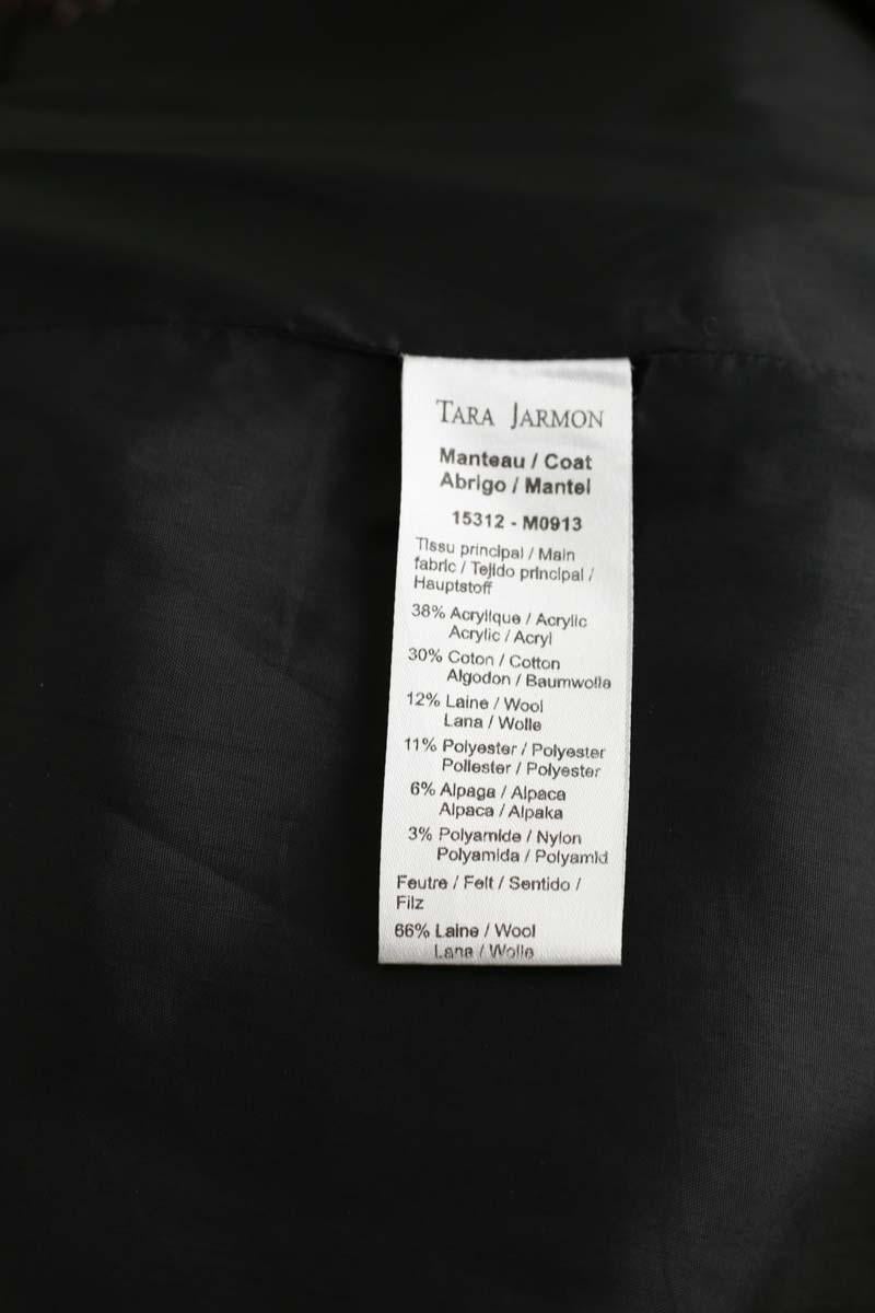 Coat TARA JARMON - Seconde Main Black