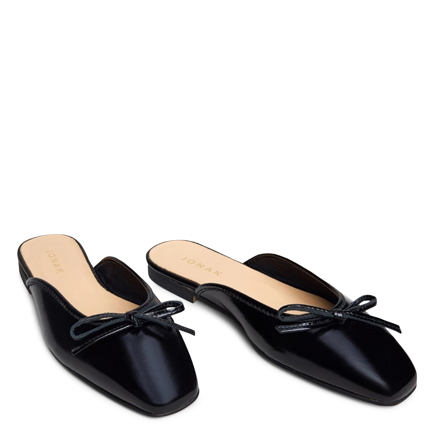 Patent leather mules JONAK Black