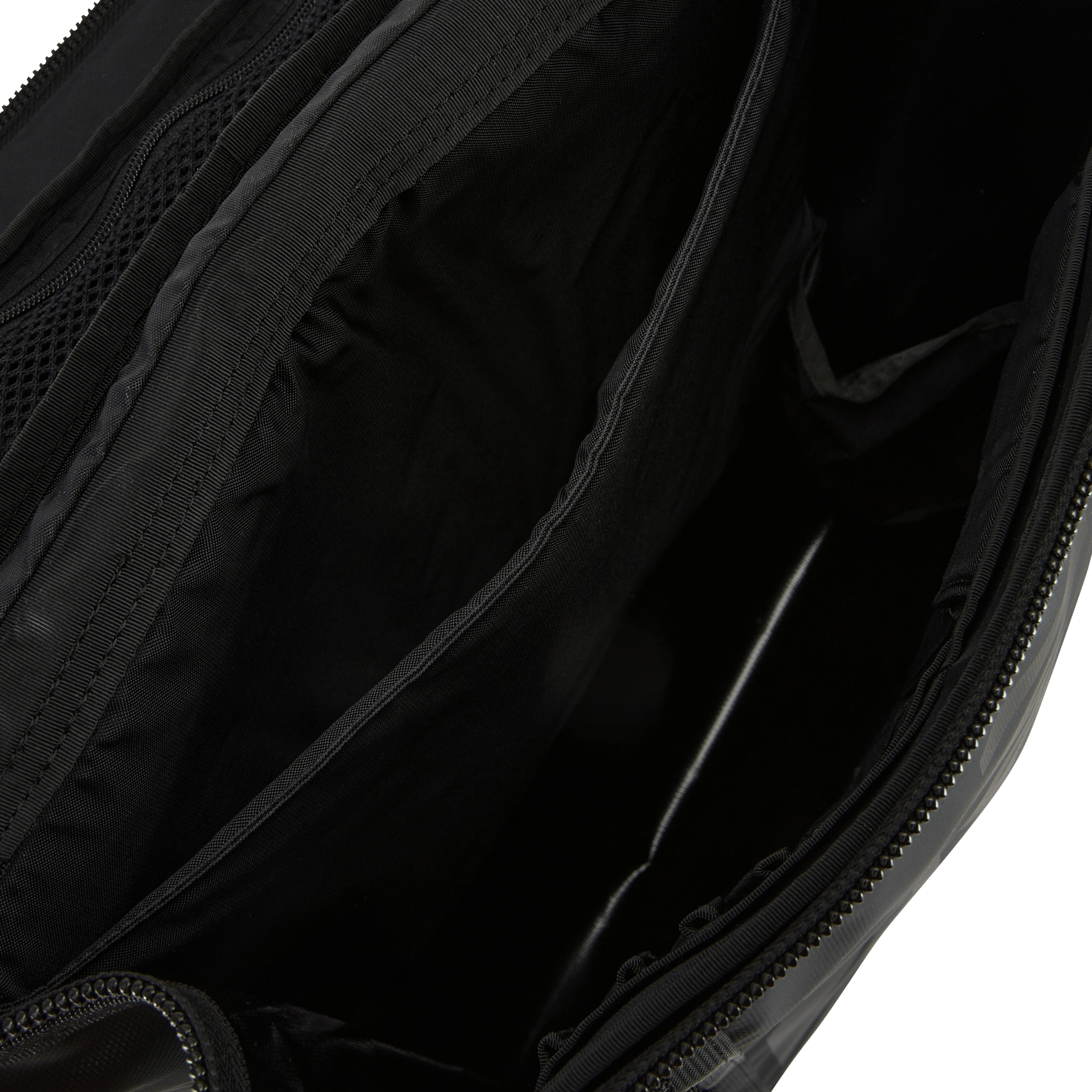 Zaino con zip monocolore con logo THE NORTH FACE Nero