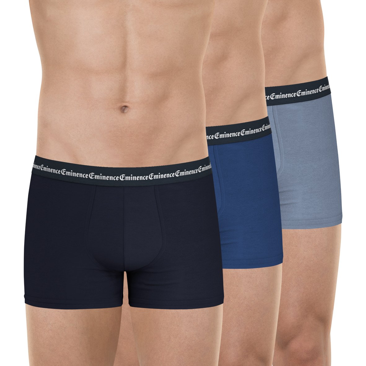 Lot de 3 boxers exclusivité web EMINENCE Bleu