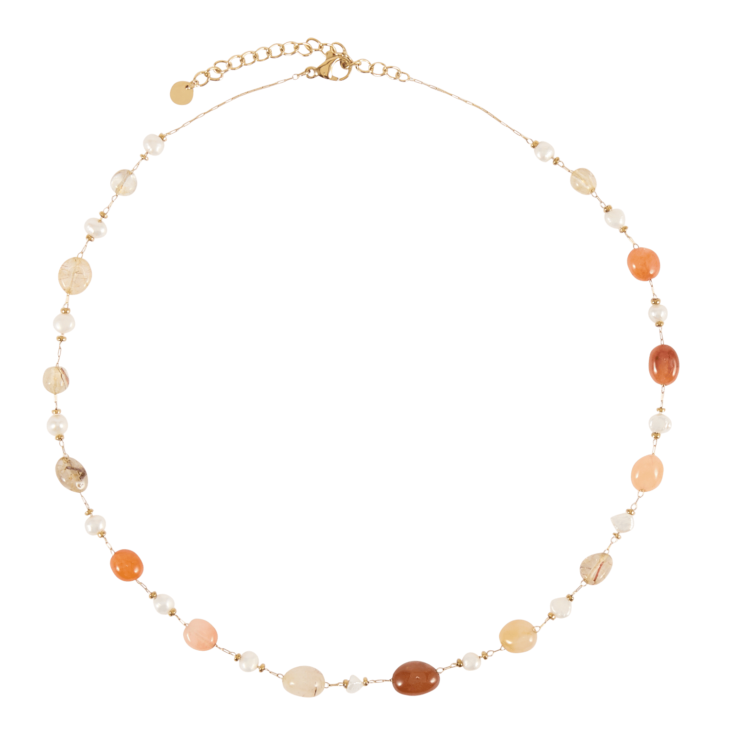 Perlenkette AU PRINTEMPS PARIS Orange