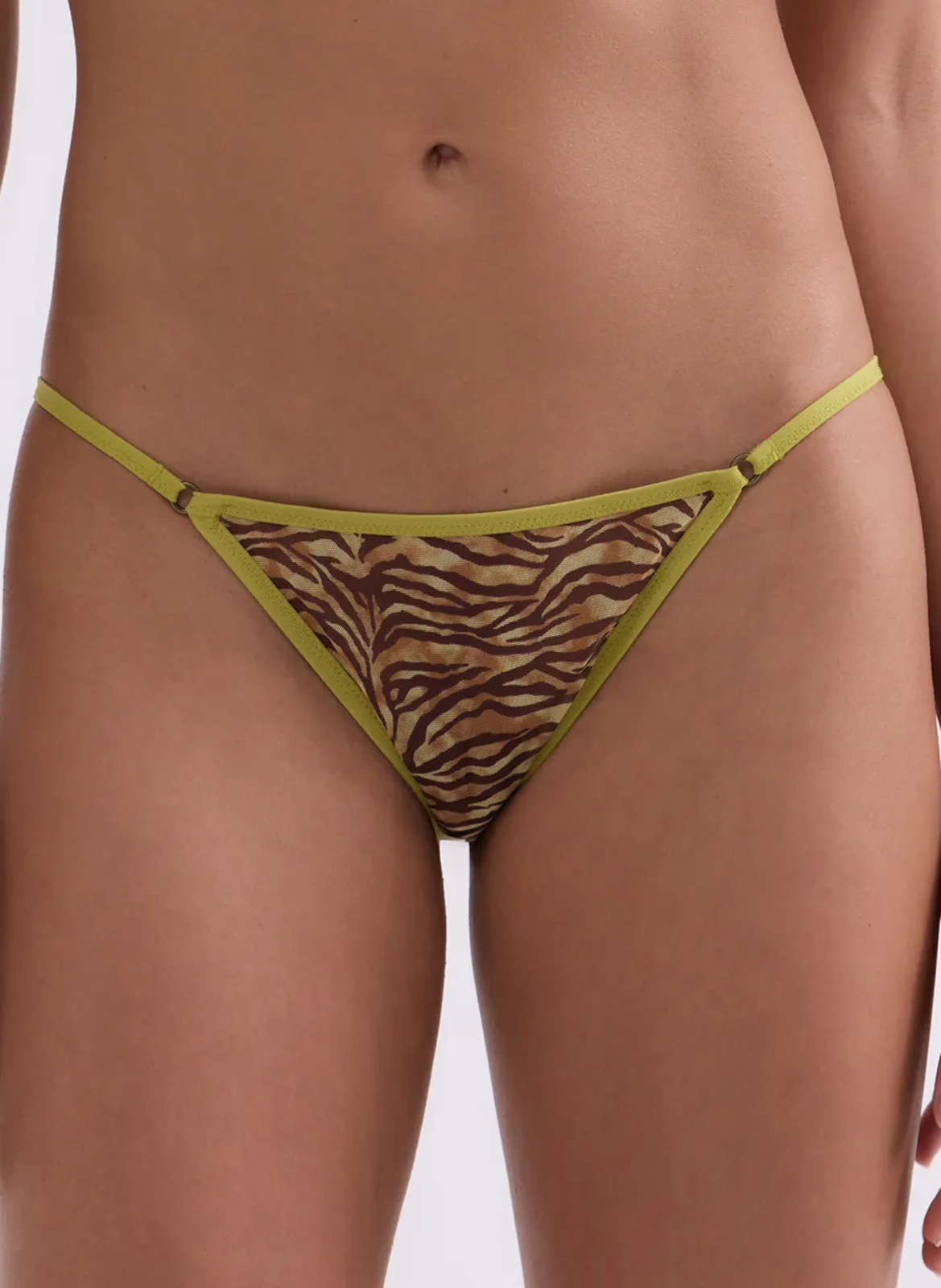 Bedruckter Slip LOVE STORIES Braun