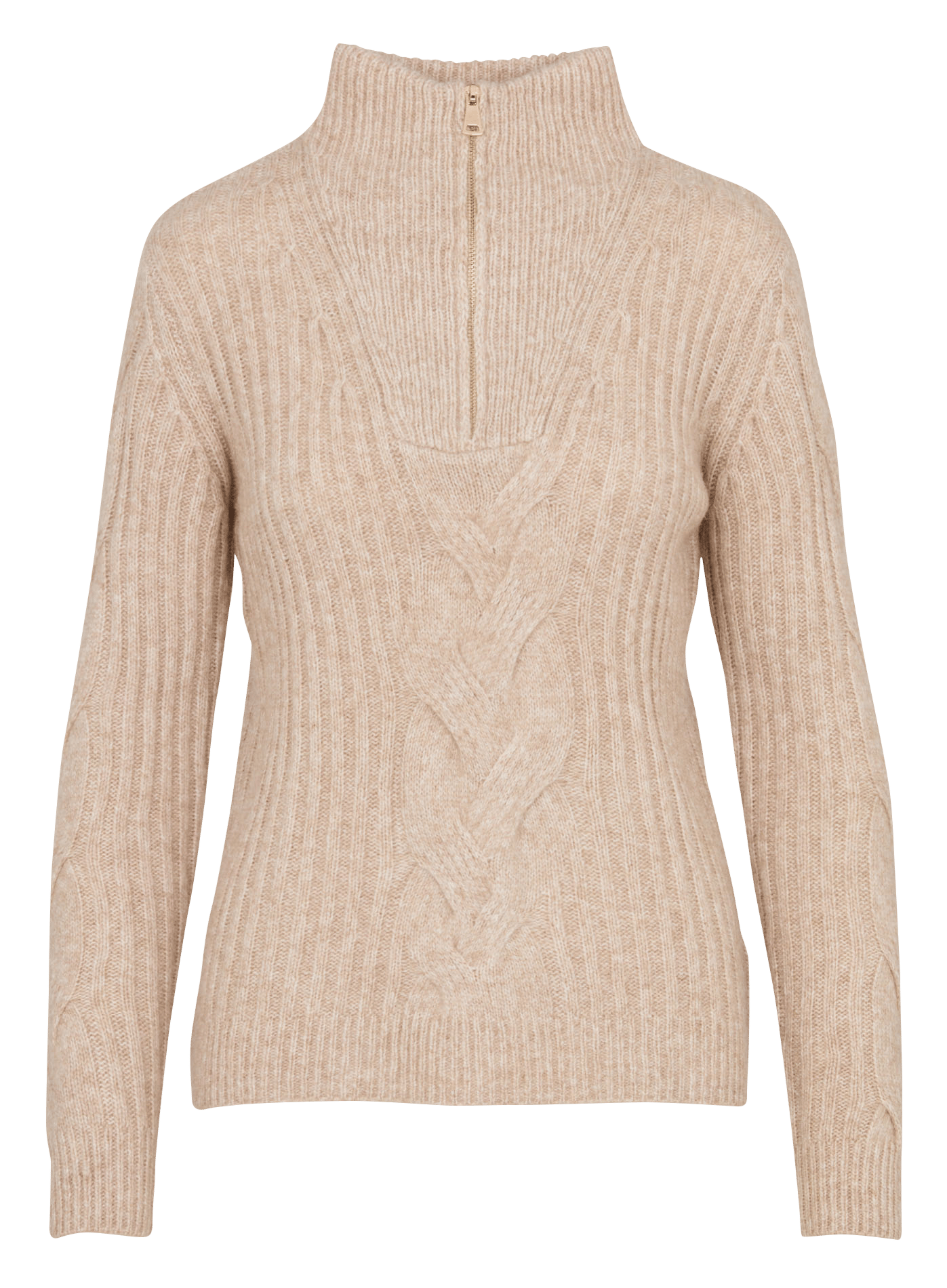 Pull col camionneur en laine mélangée SUD EXPRESS Beige