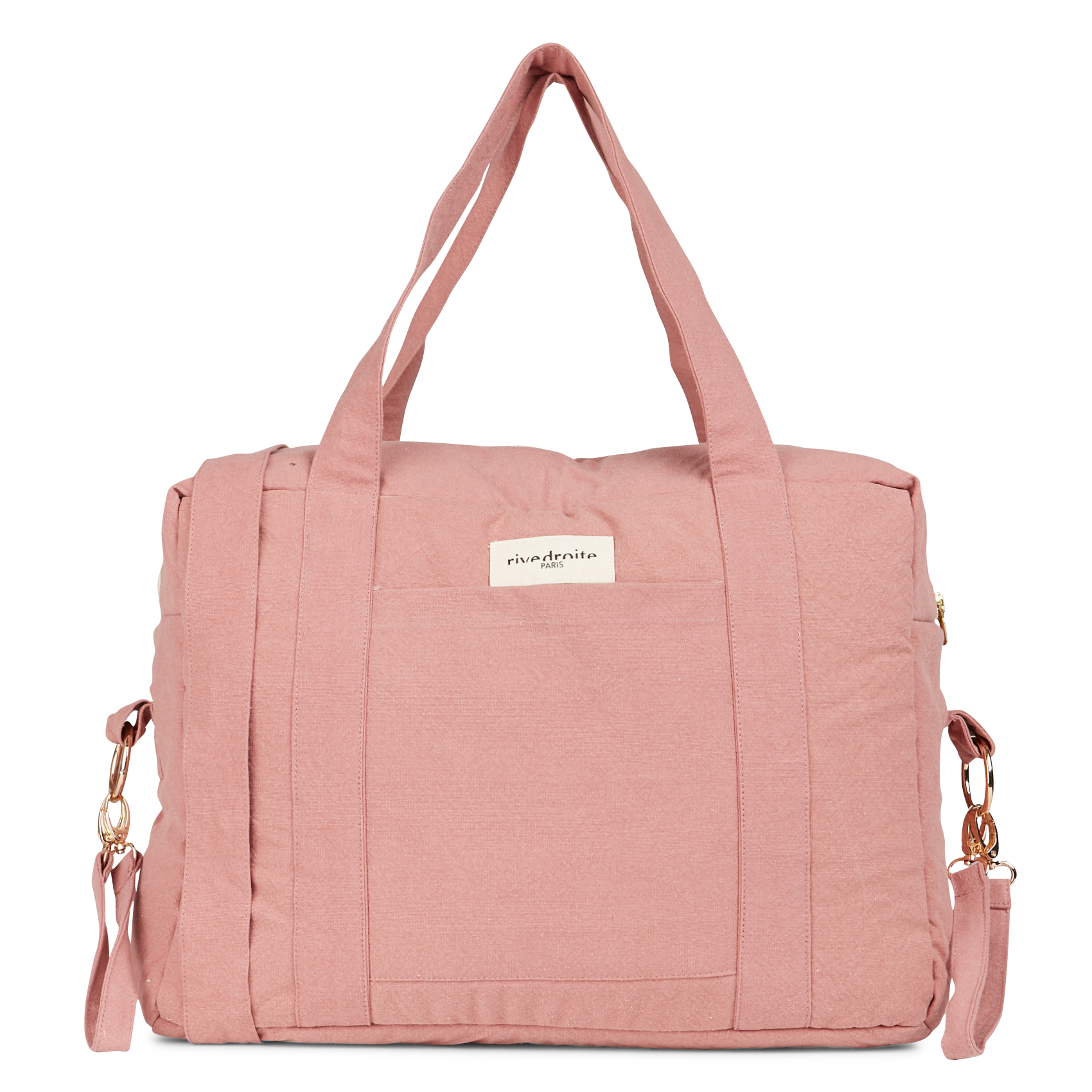 Recycled cotton nappy bag RIVEDROITE PARIS Pink