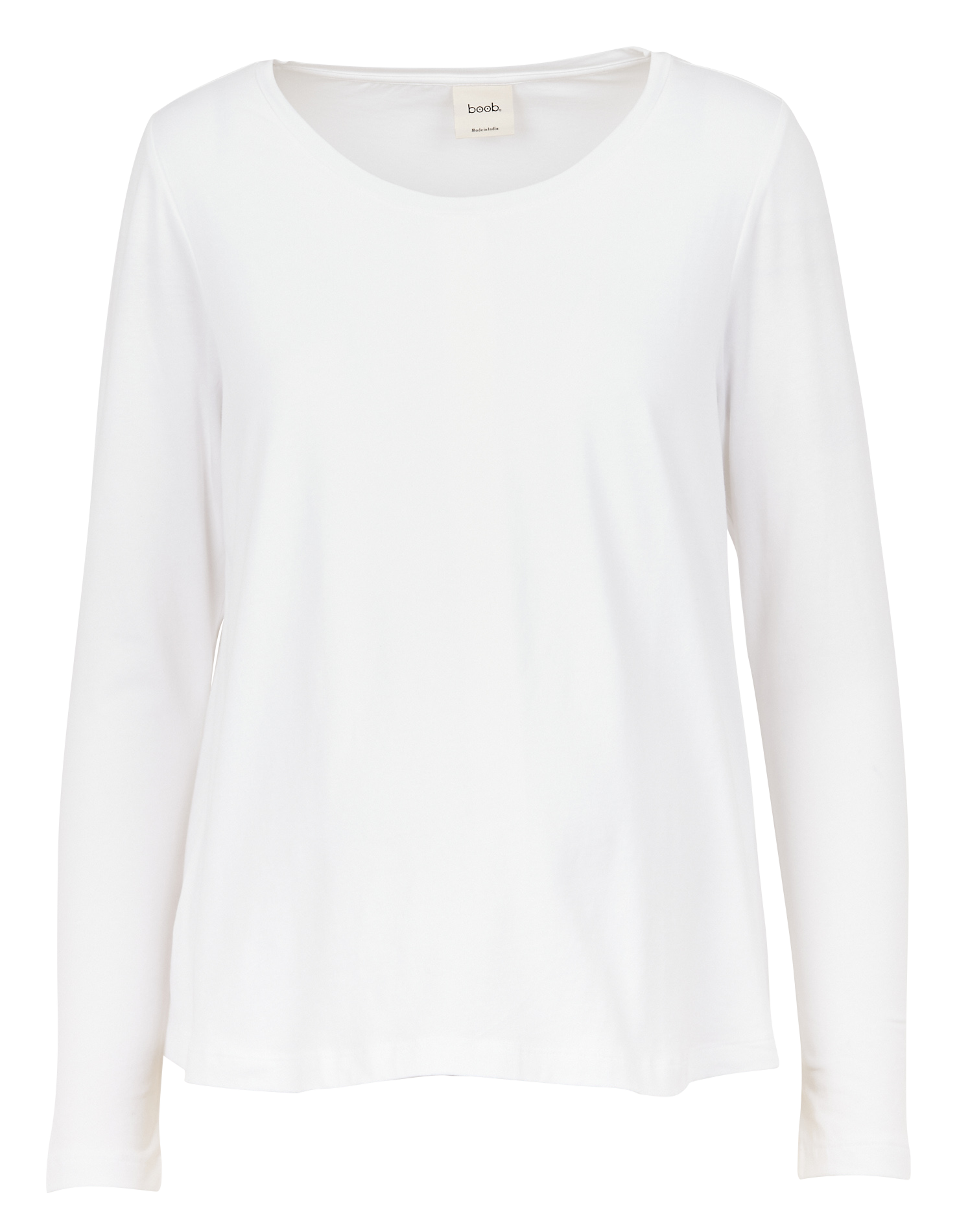 Tee-shirt col rond en coton bio mélangé  BOOB