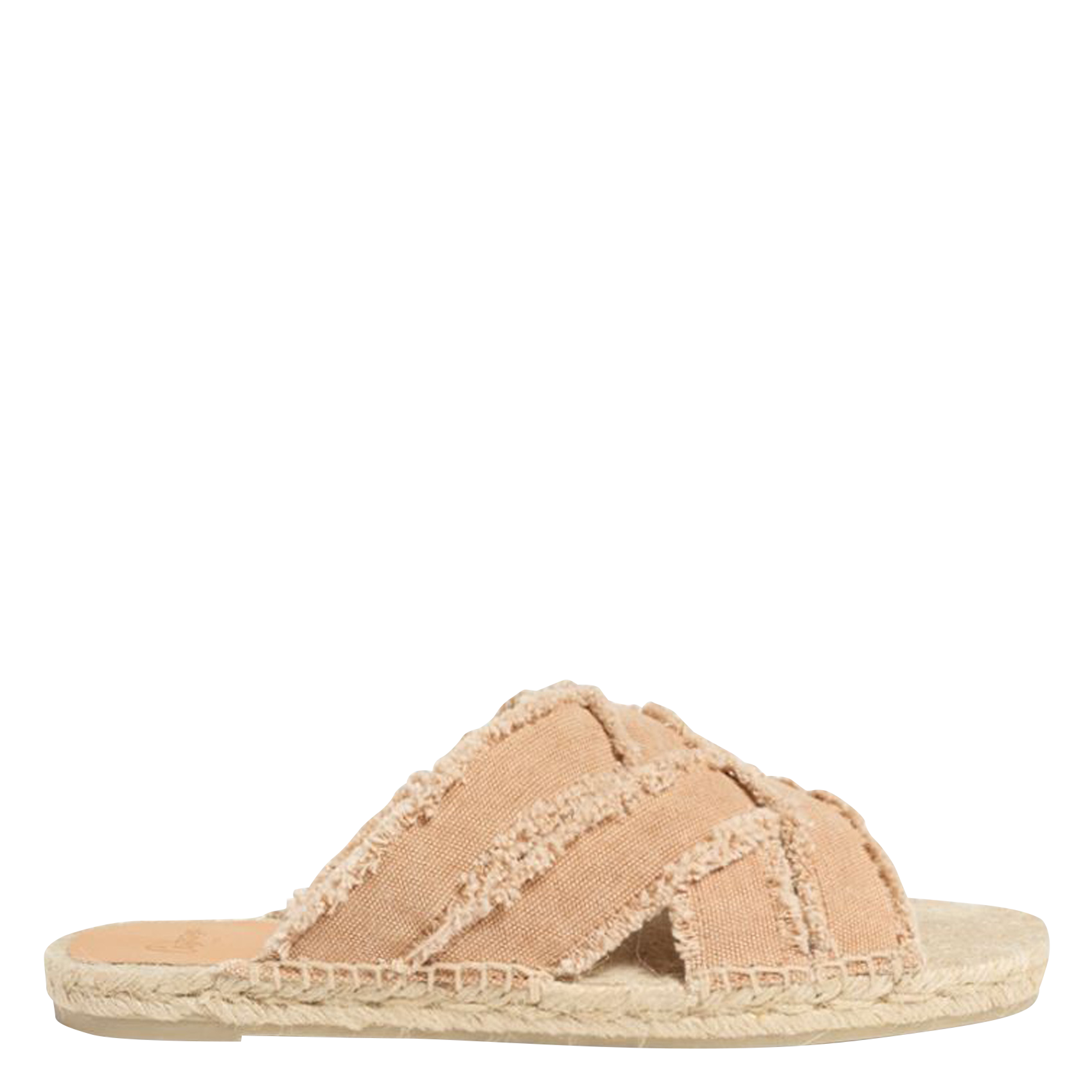 Mules plates en coton CASTANER