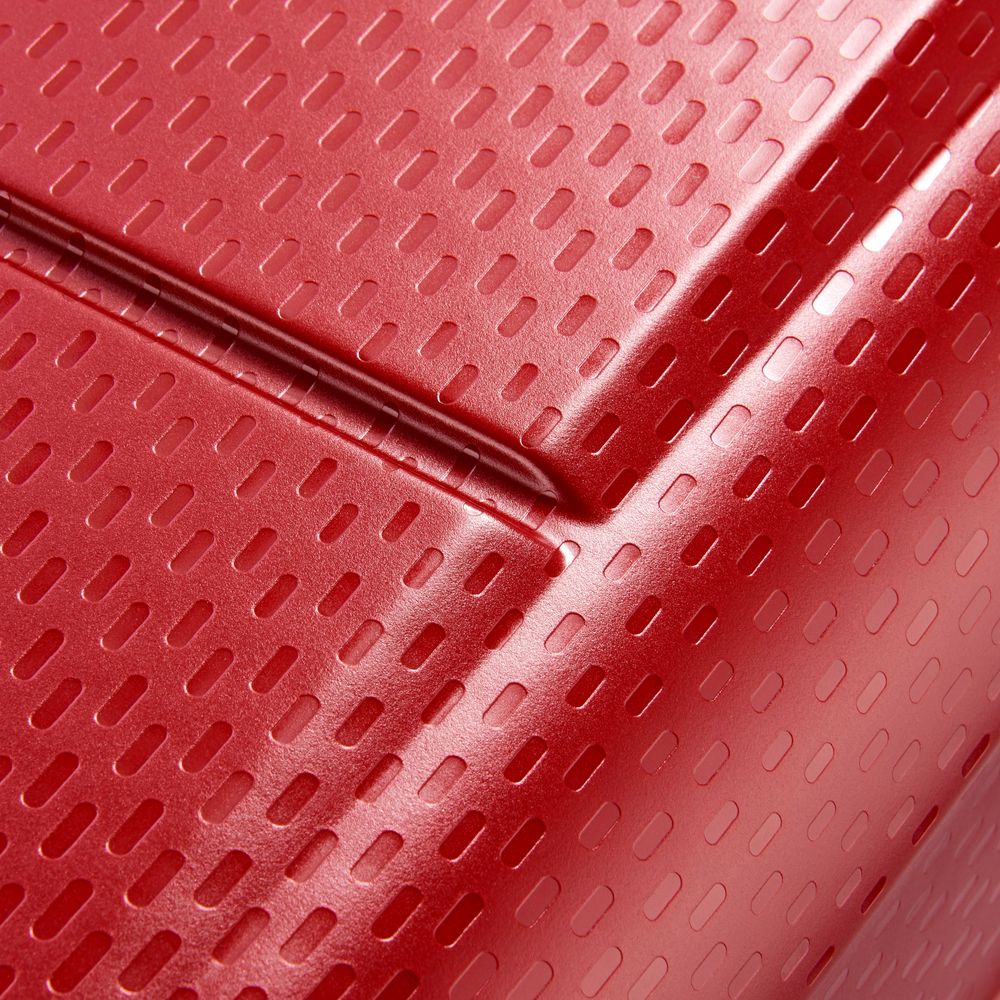 Rigid hold suitcase DELSEY PARIS Red
