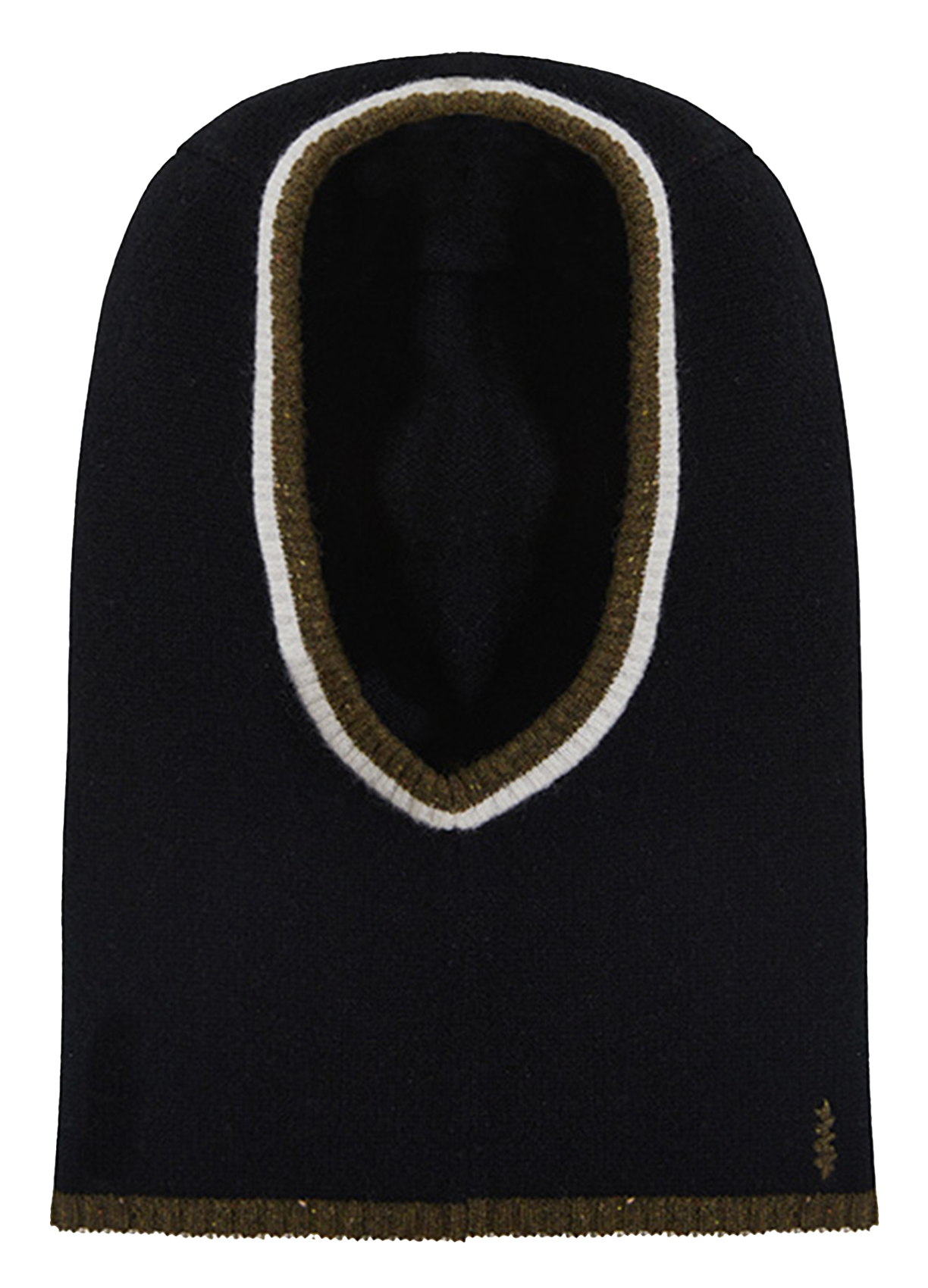 Cagoule côtelée en cachemire KOON Noir