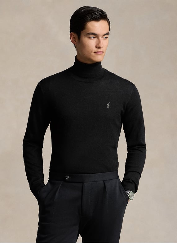 Col roulé ralph lauren homme sale
