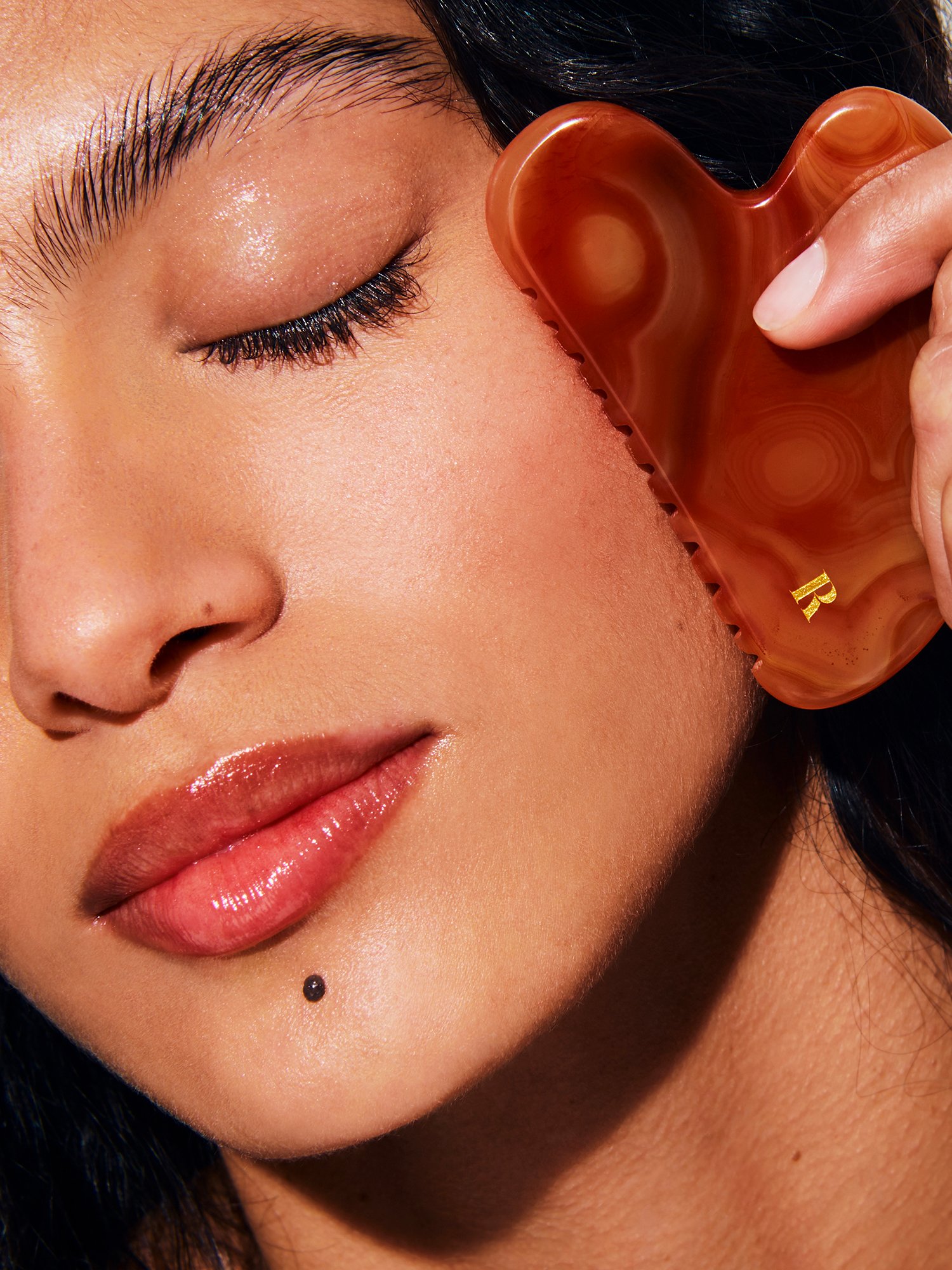 Carnelian Gua Sha LES FILLES EN ROUJE No color