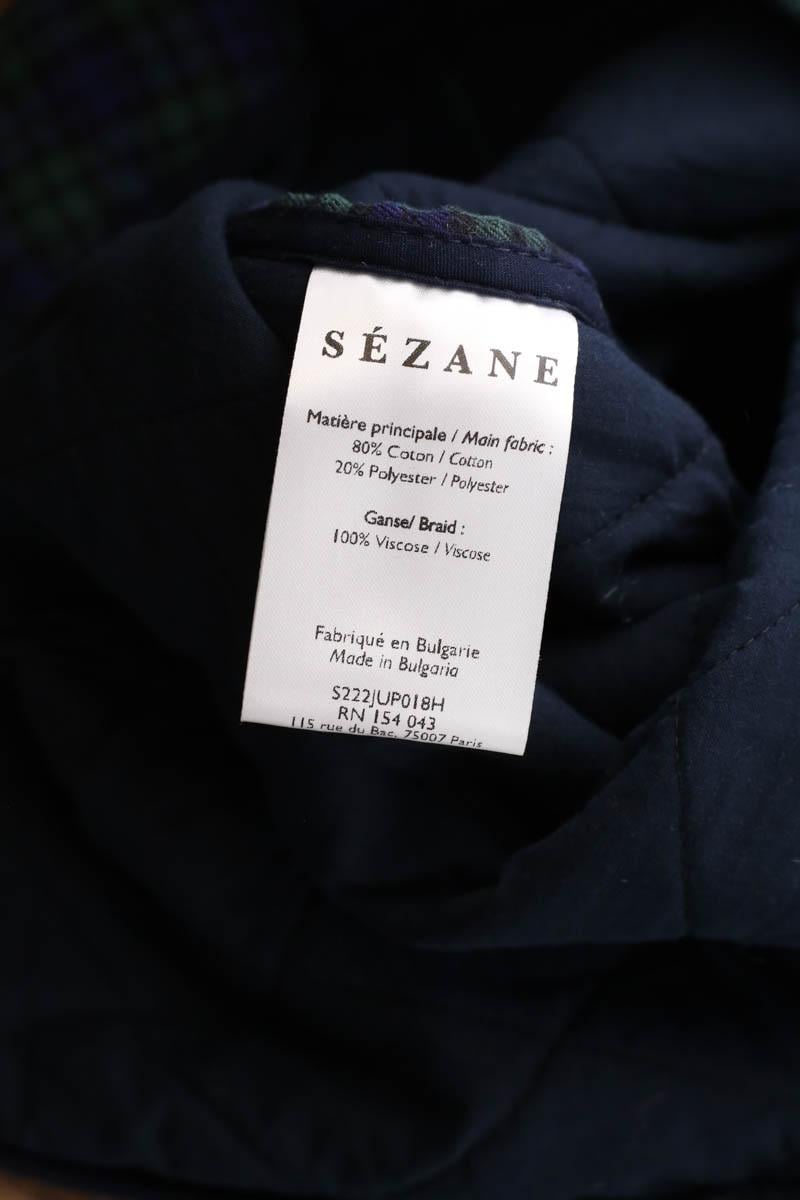Cotton mini skirt SEZANE - Seconde main Blue
