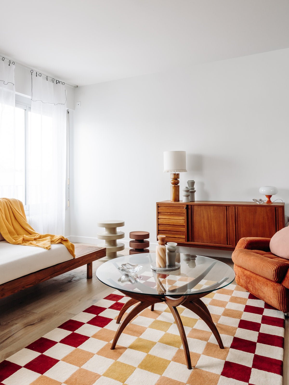 Graphic rug n°2 DEBONGOUT Multicolored