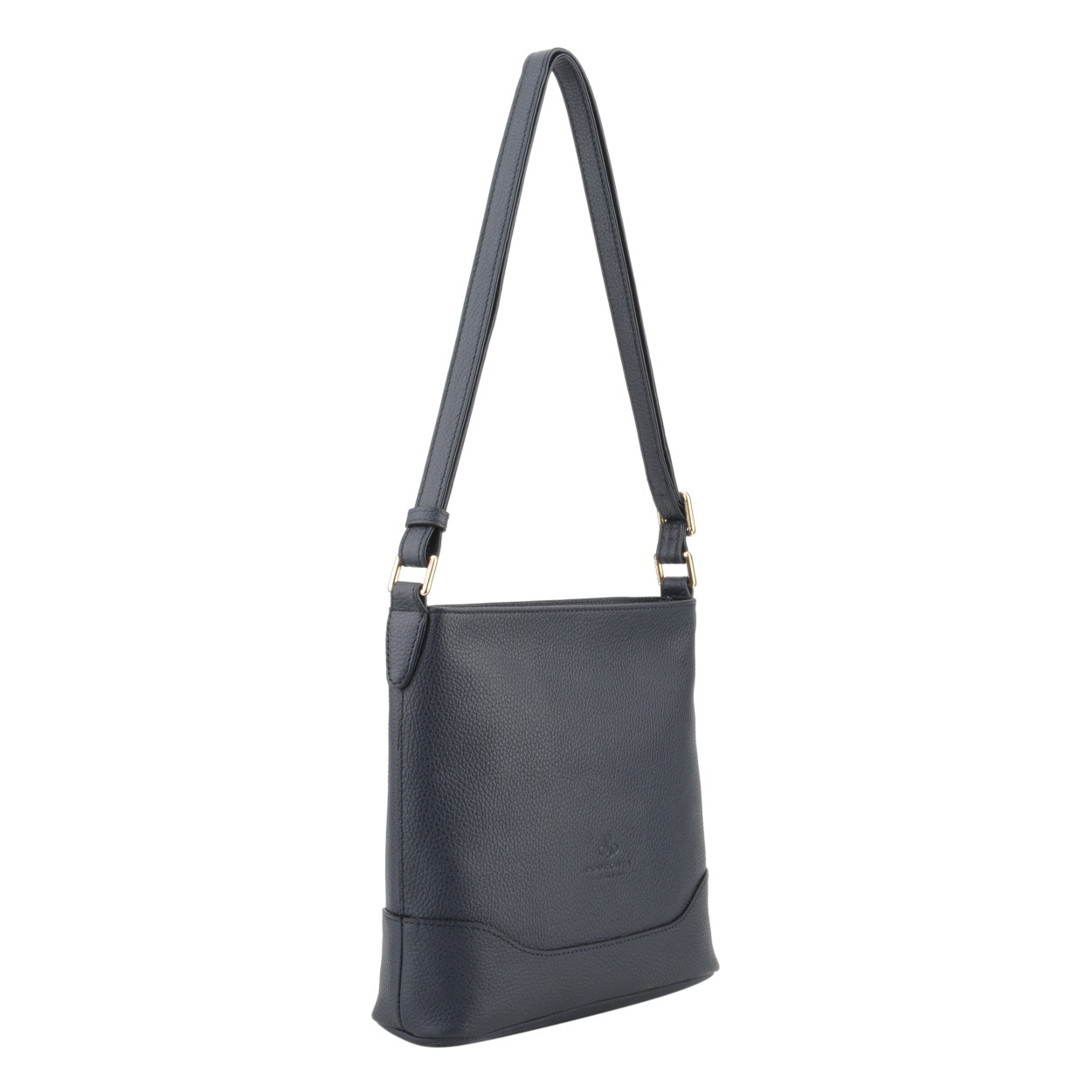 Red crossbody bag POURCHET Blue