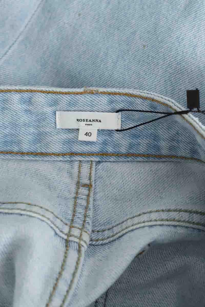 Cotton straight jeans ROSEANNA - Seconde Main Blue