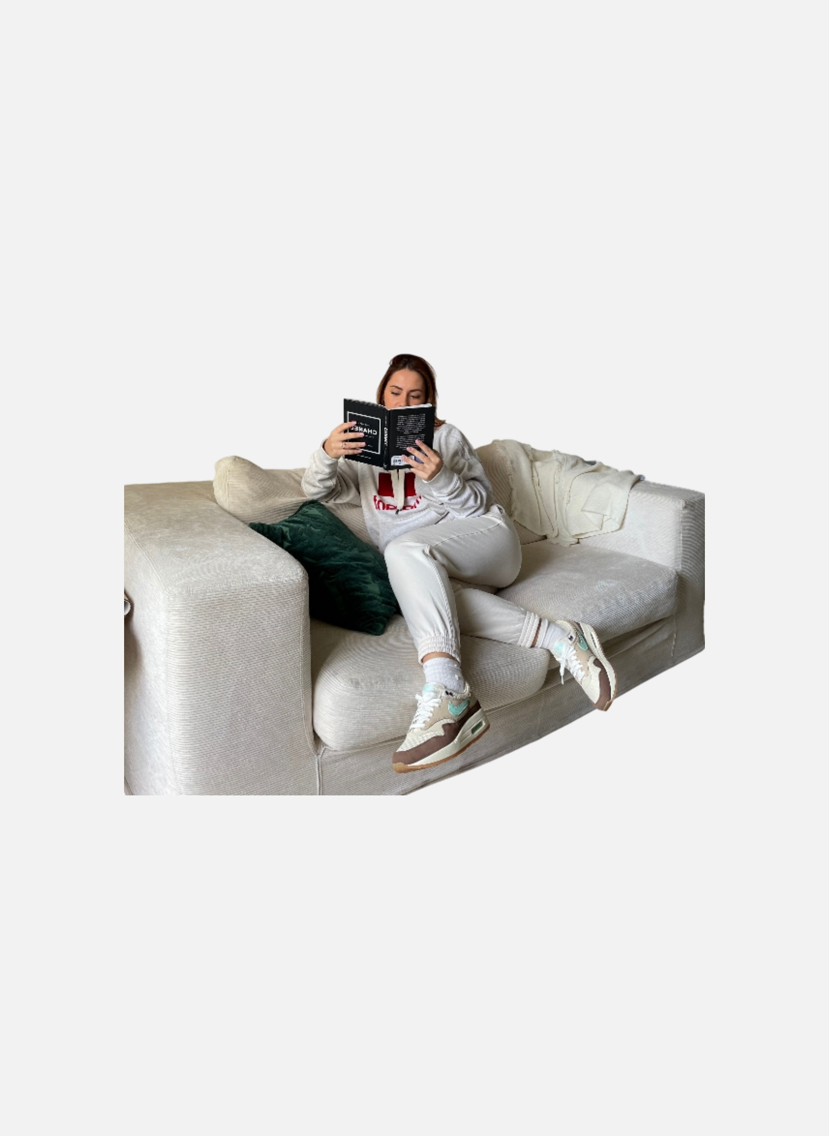 Air max 1 NIKE Beige