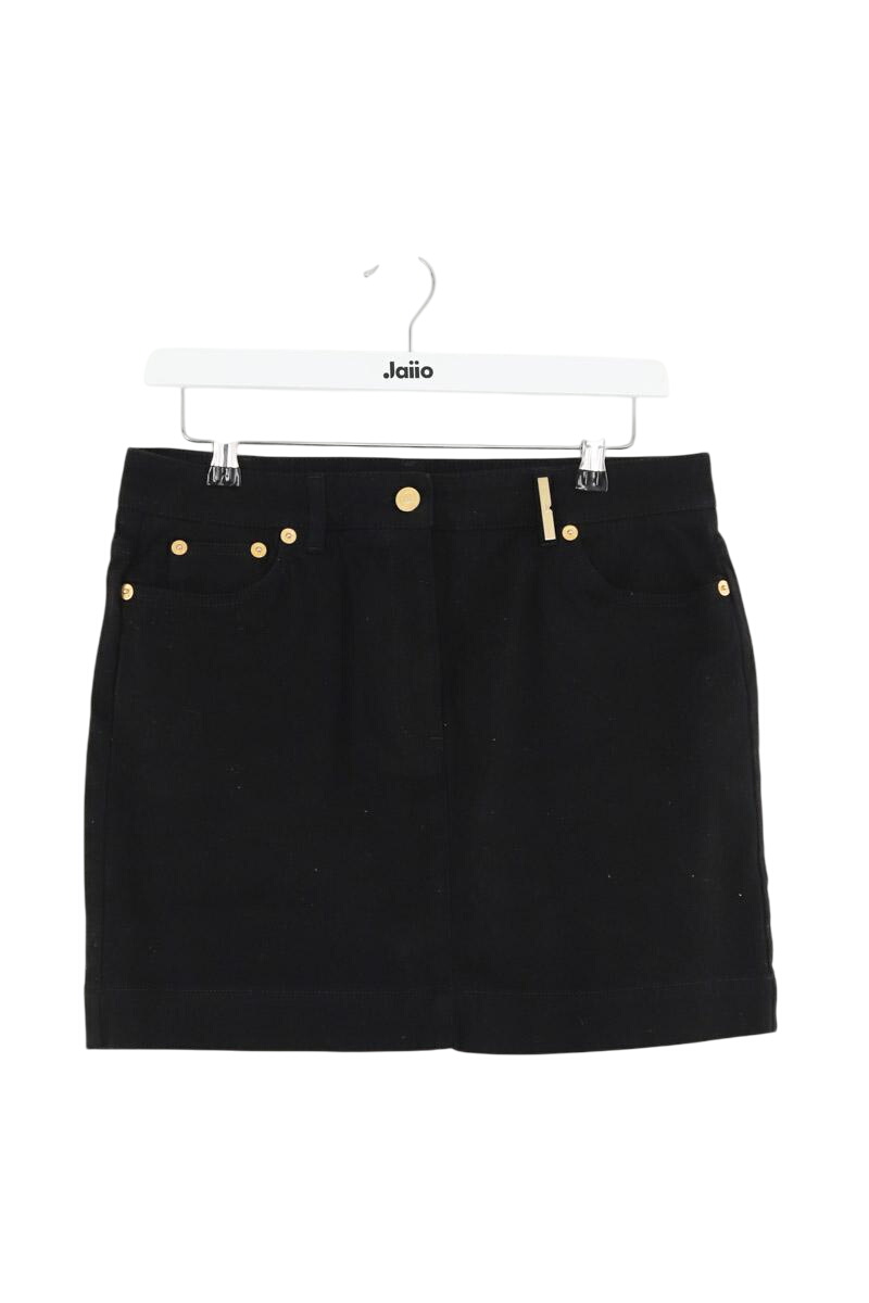 Cotton mini skirt KENZO - SECONDE MAIN Black