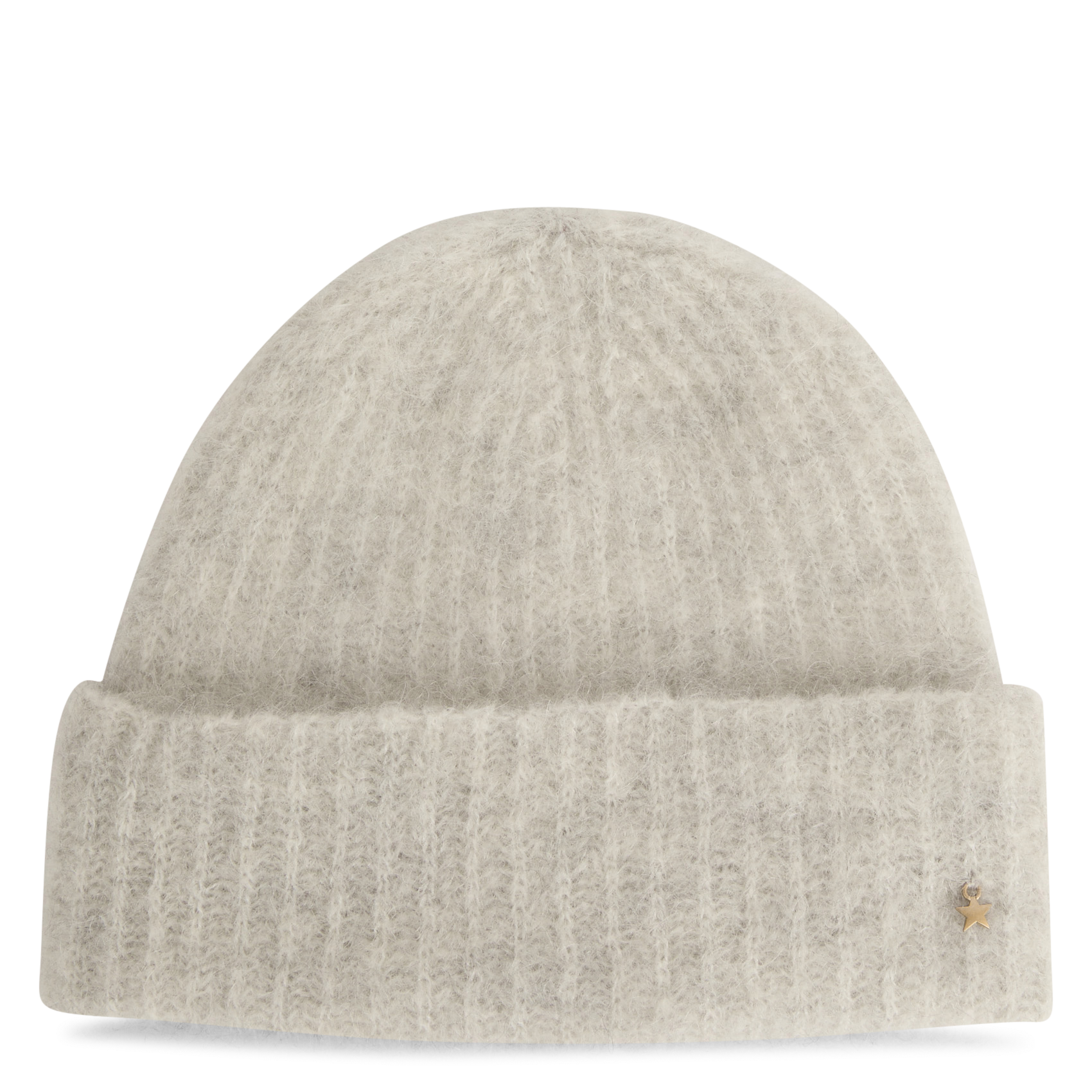 Bonnet en laine mélangée DES PETITS HAUTS Gris