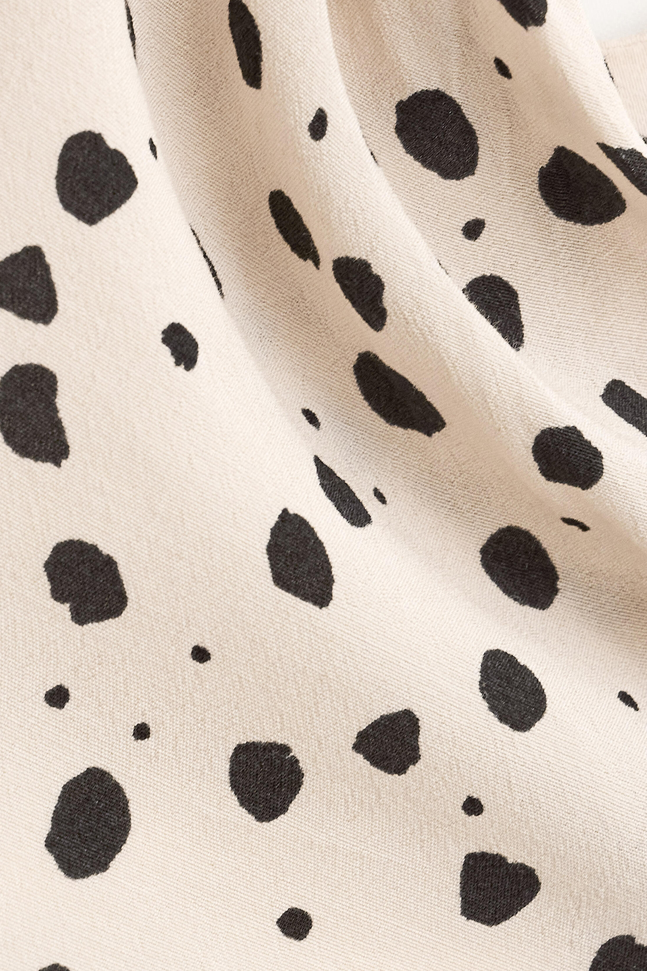 Top col montant à pois BA&SH Beige