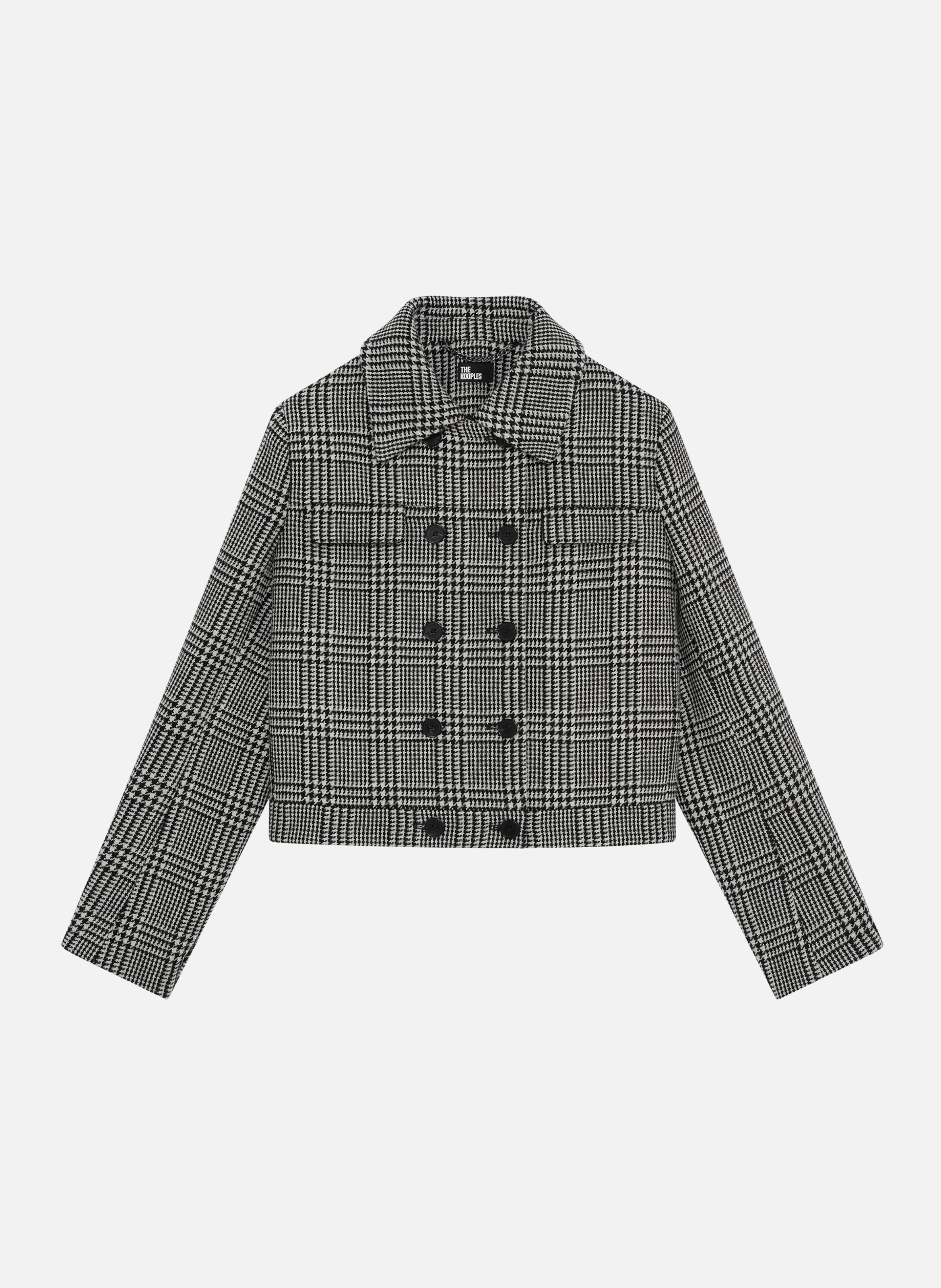 Patterned jacket THE KOOPLES Black