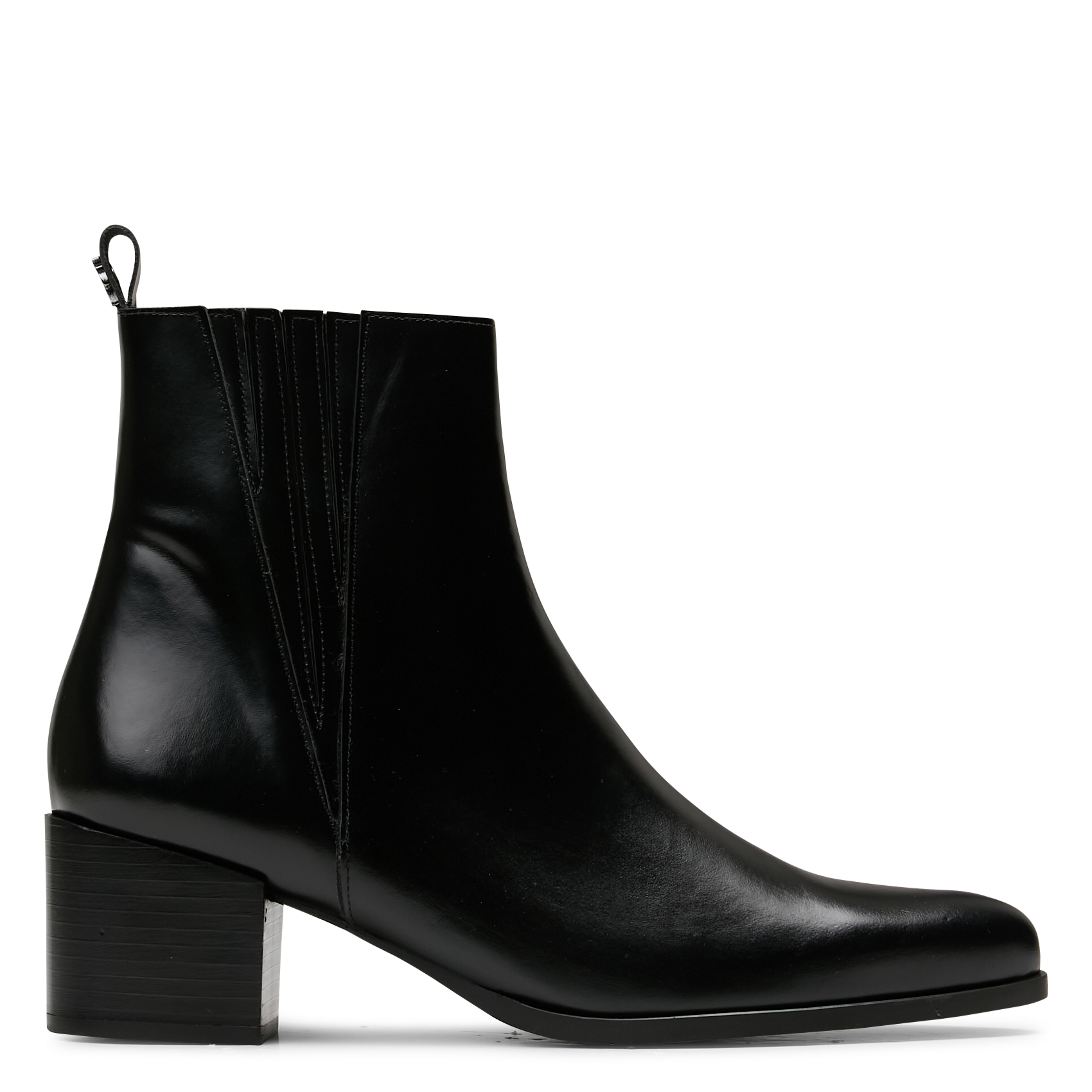 Bottines en cuir ONE STEP Noir