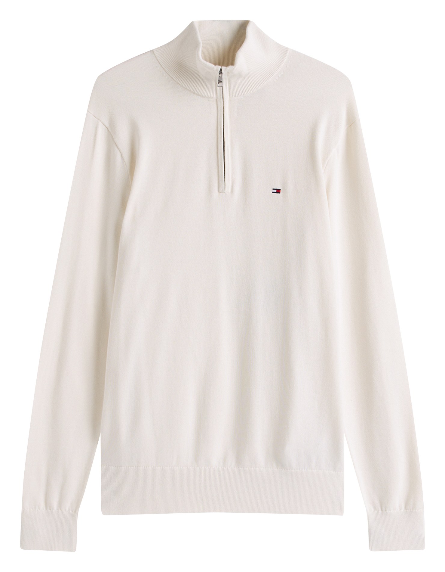 Gilet droit en coton TOMMY HILFIGER