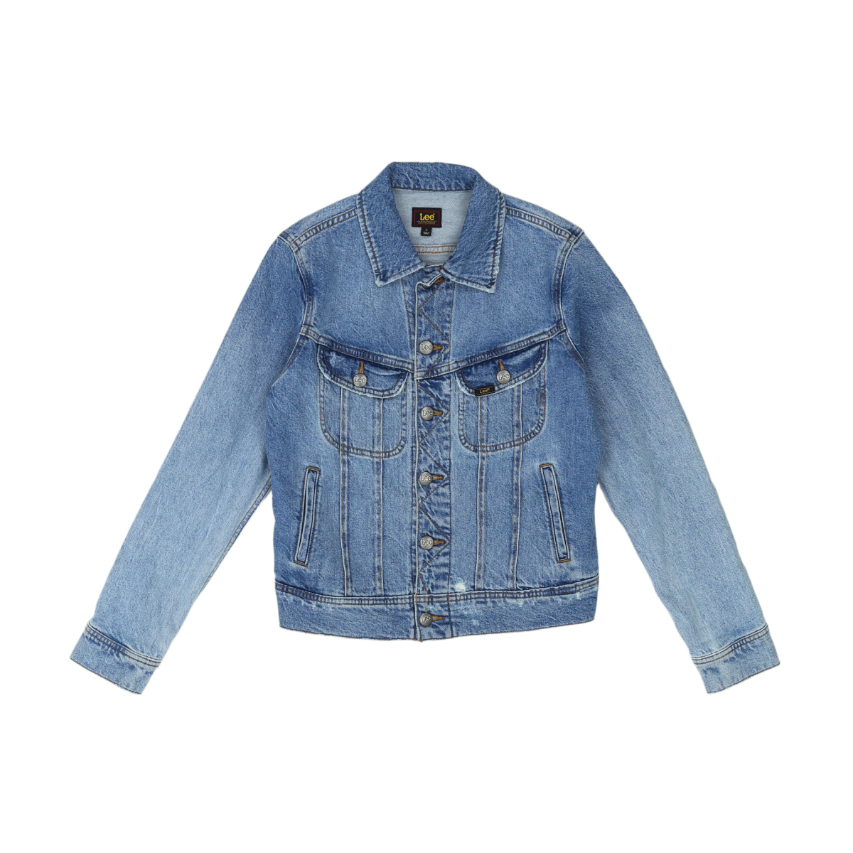 Blue denim jacket for kids - 12 years LEE - Seconde Main Blue