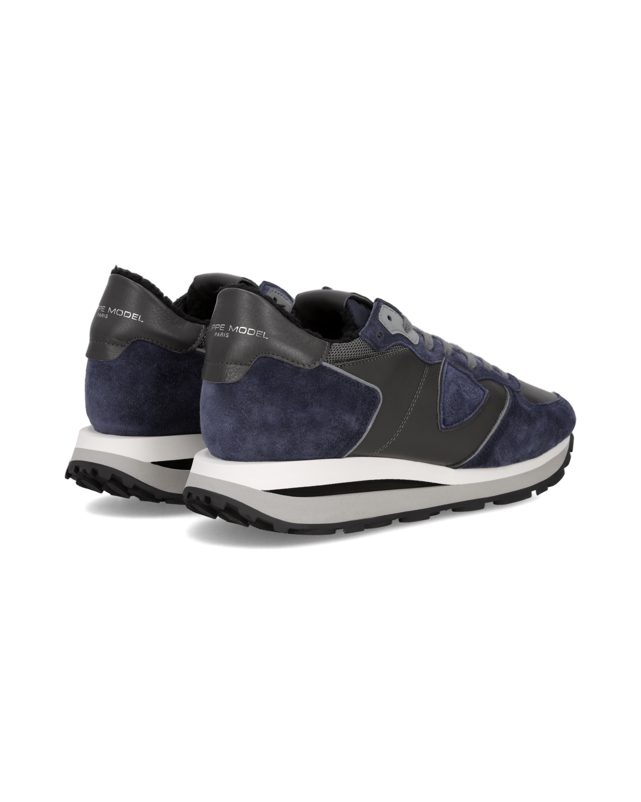 High-top running sneakers PHILIPPE MODEL Grey