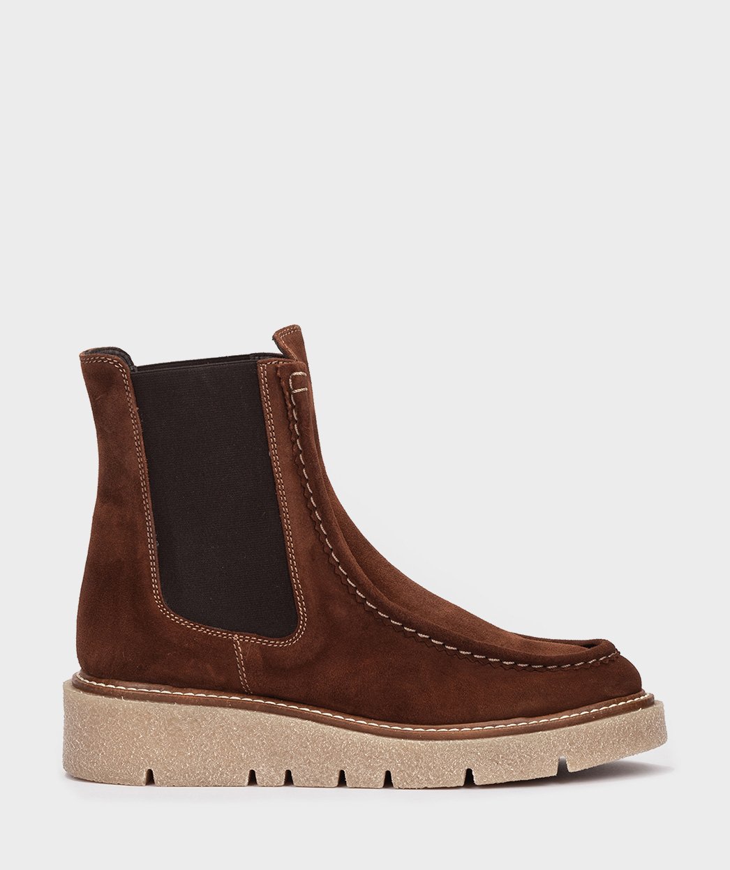 Brown suede ankle boots PEDRO MIRALLES Brown