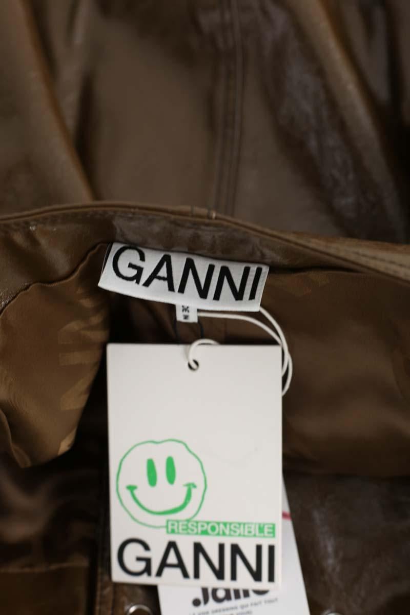 Mini skirt GANNI - Seconde Main Brown