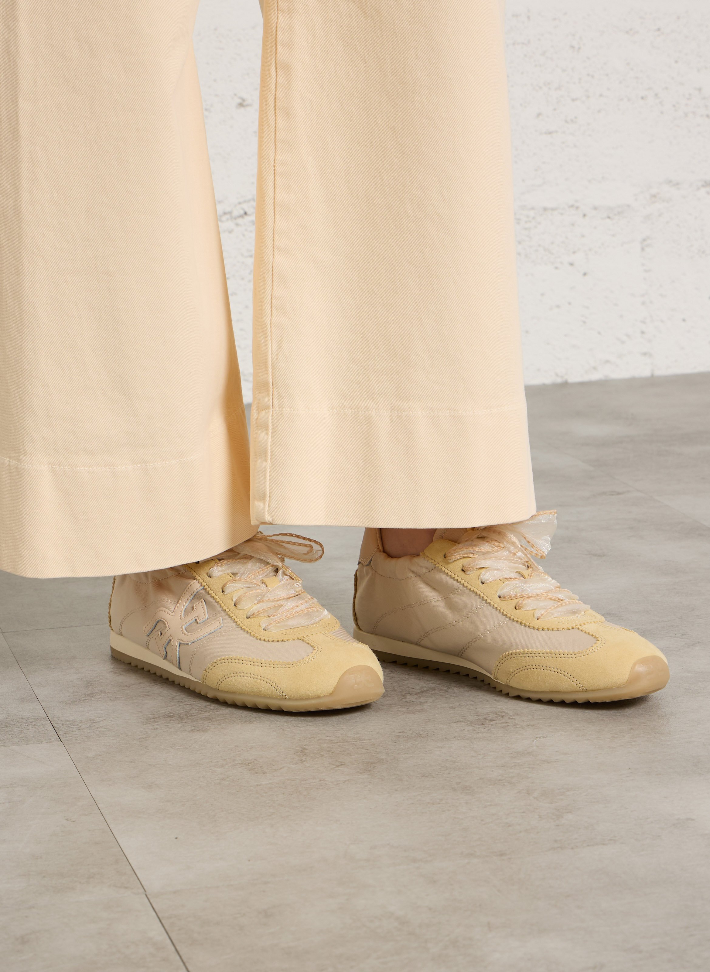 Lace-up low-top sneakers SAM EDELMAN Multicolored