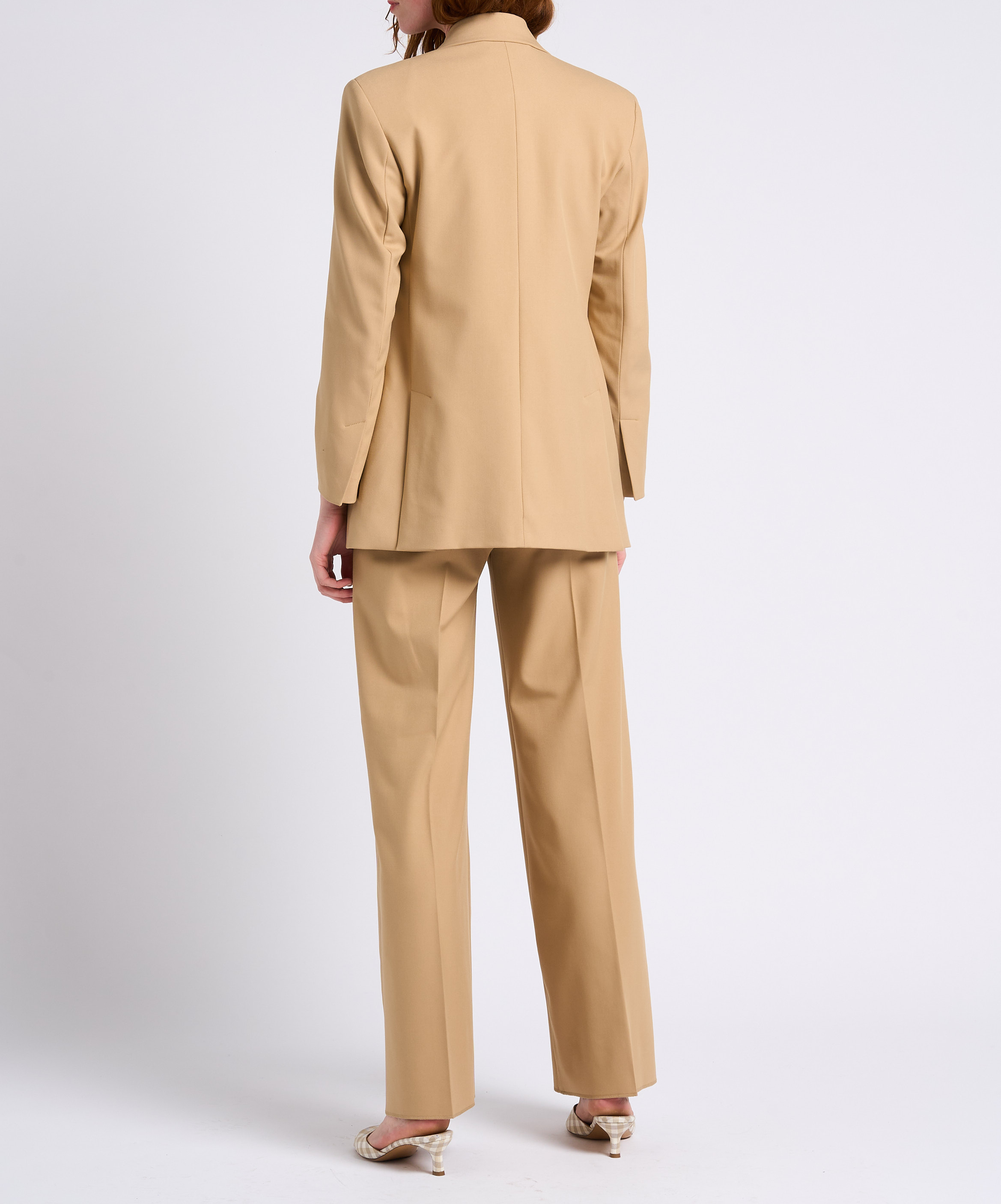 Gerade geschnittener Blazer MAX&Co. Beige