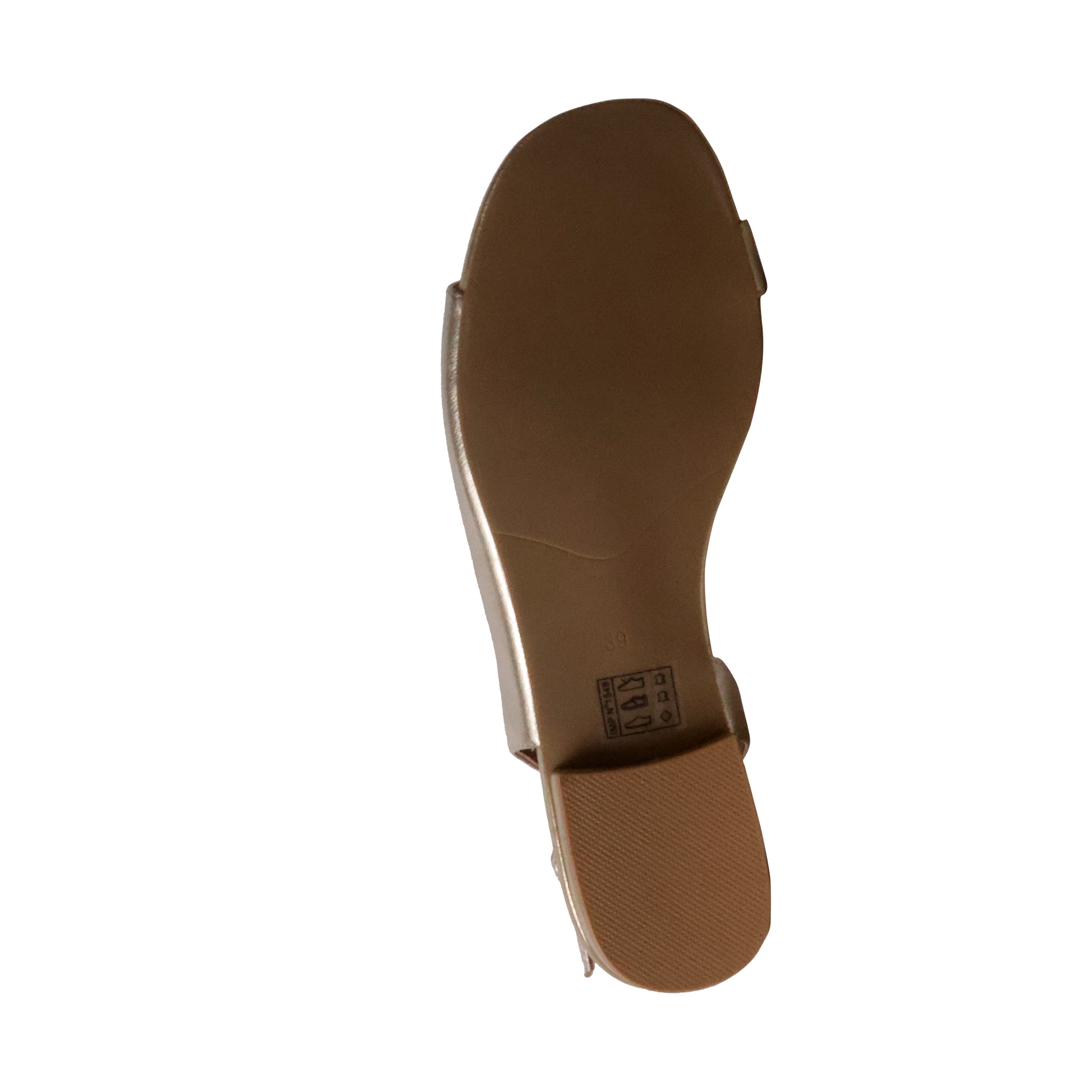Ashley leather sandals EMILIE KARSTON Grey