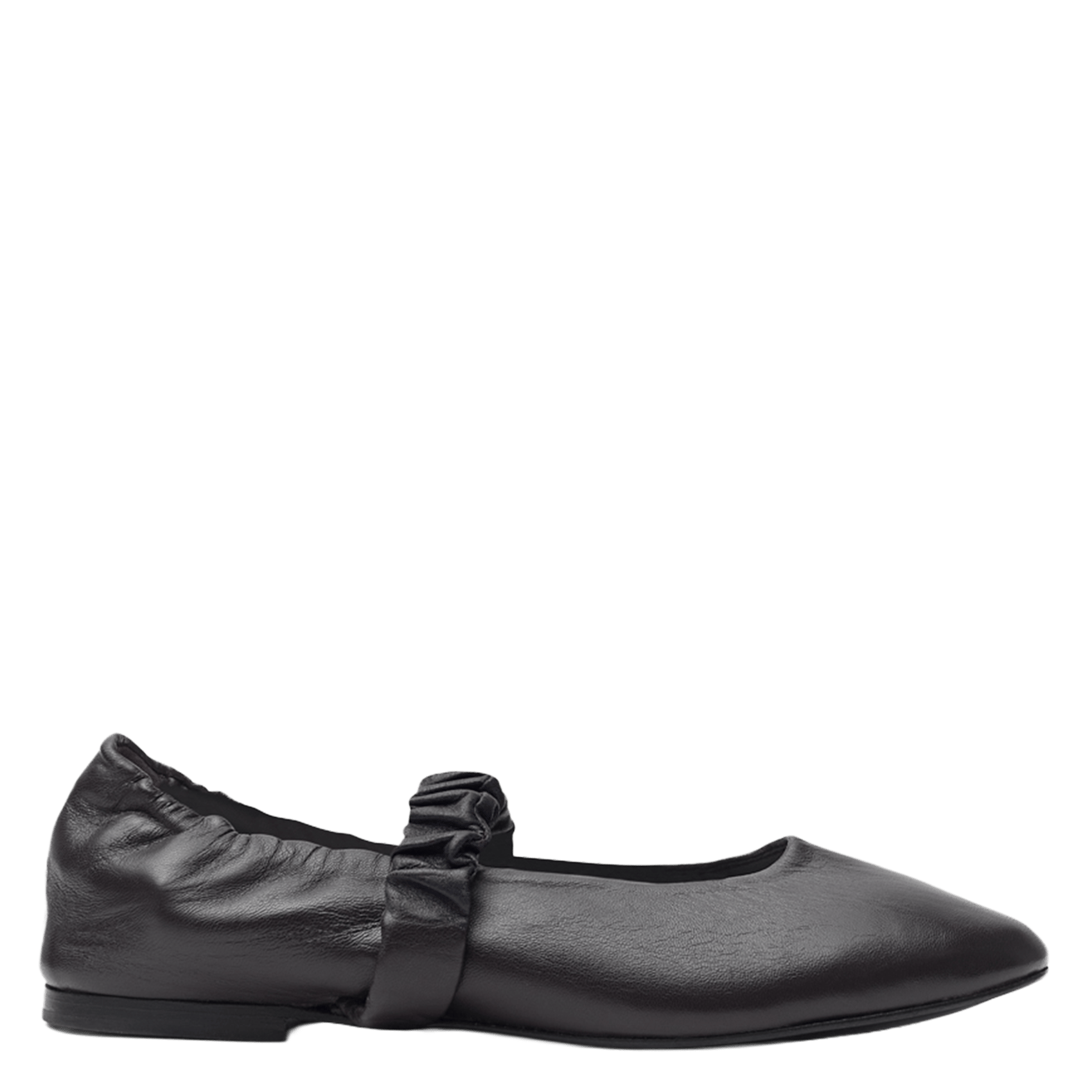 Leather ballet pumps AUGUSTA