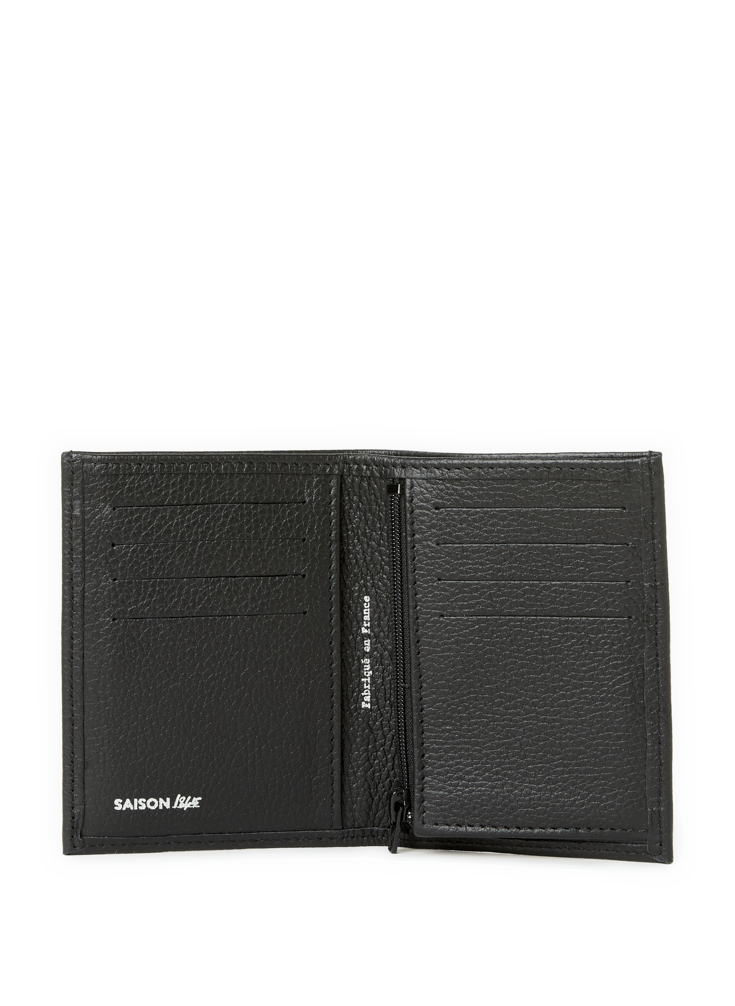 Leather wallet SAISON 1865 Black