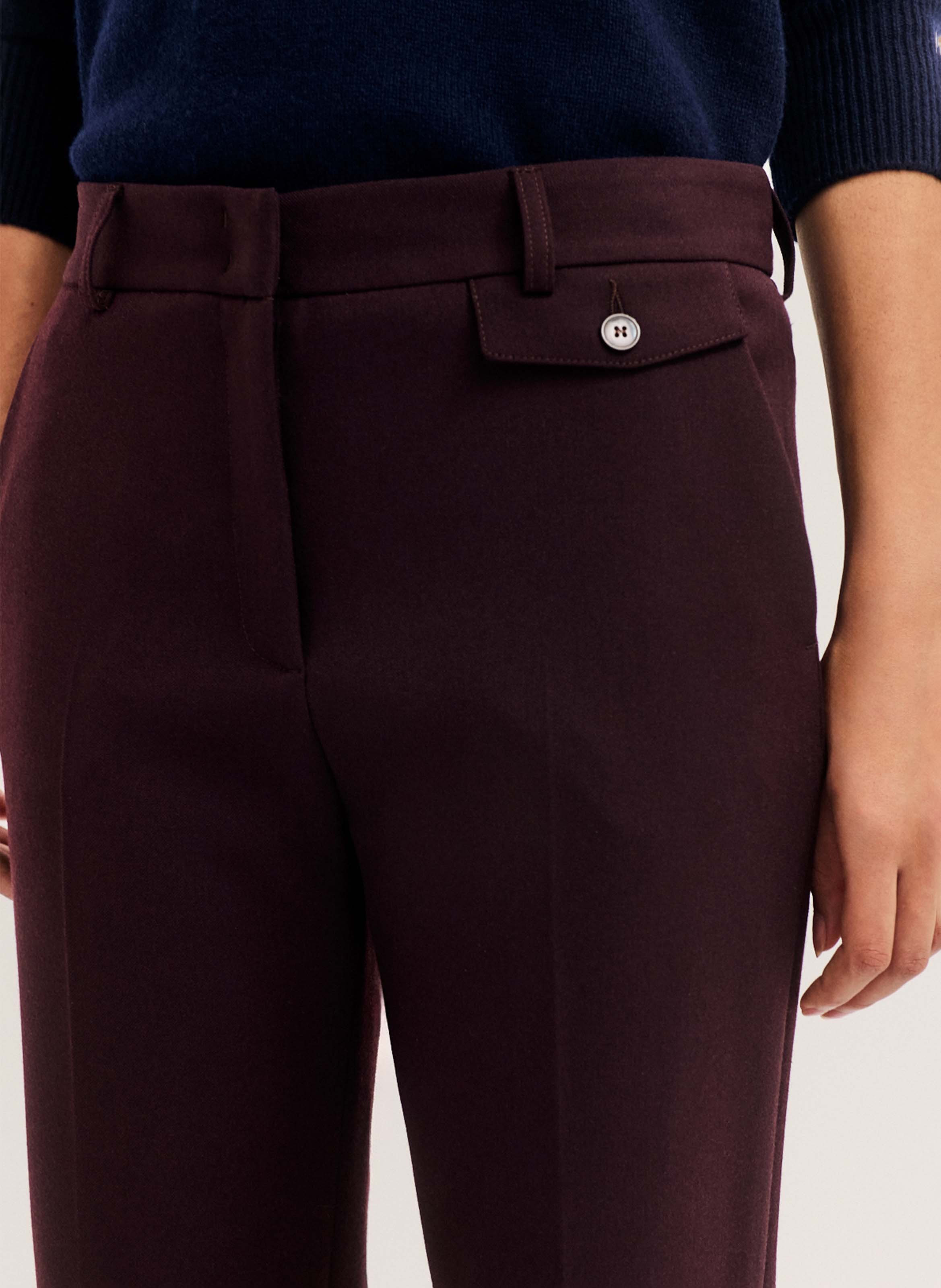 Straight-cut pants PABLO Red