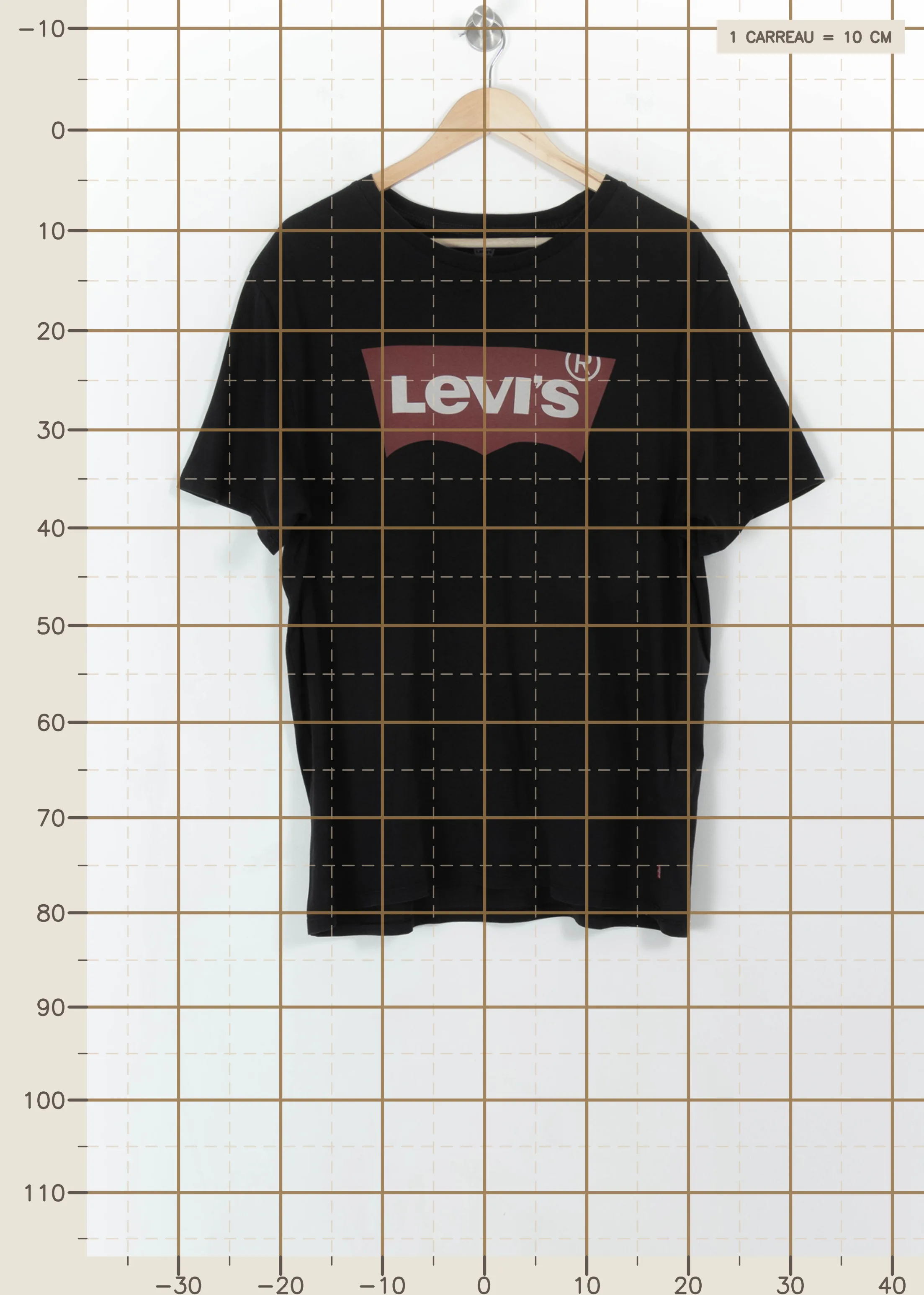 T-shirt LEVI'S - Seconde main Black