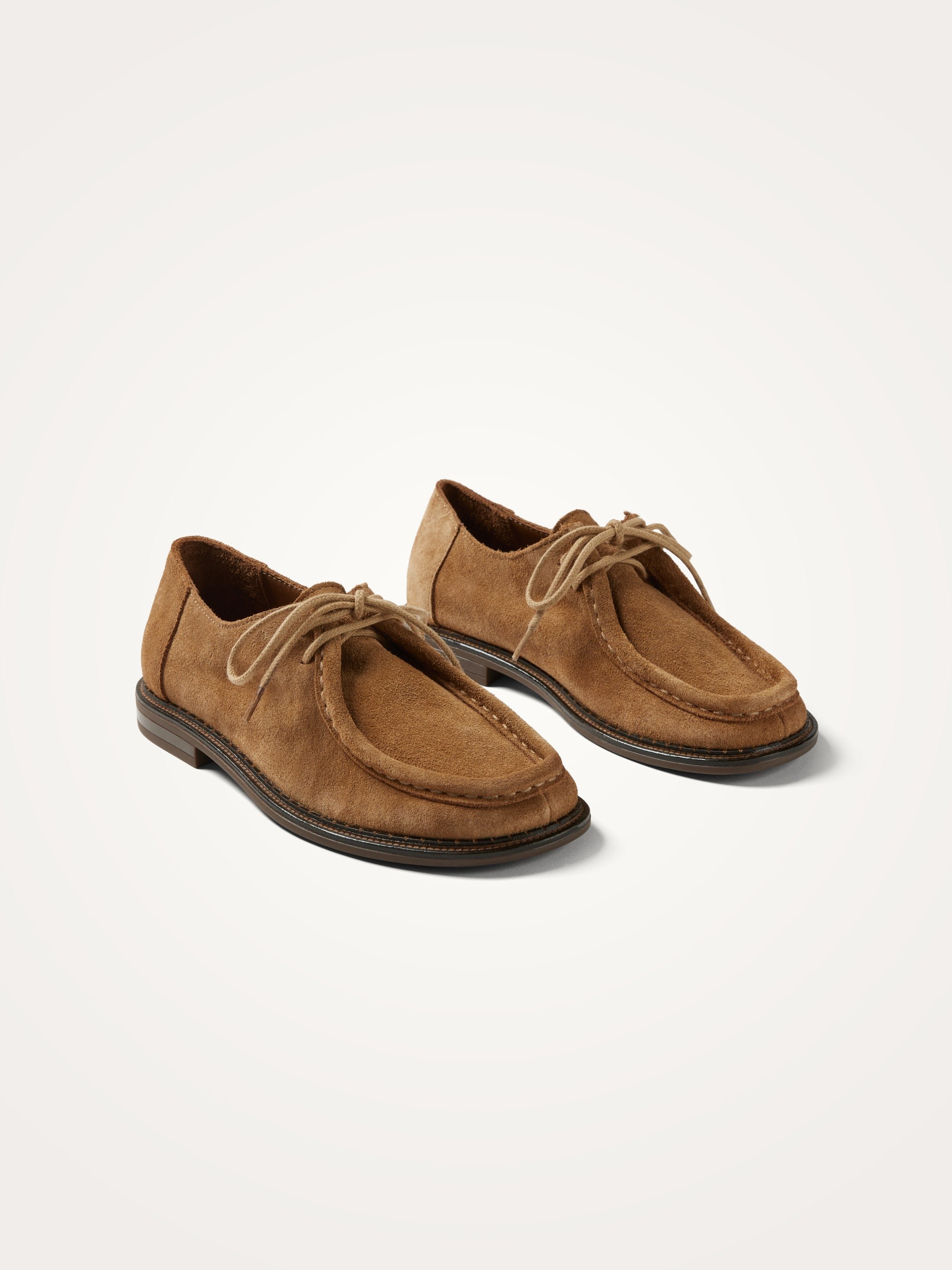 Derbies with flat heel and round toe VANESSA WU Beige